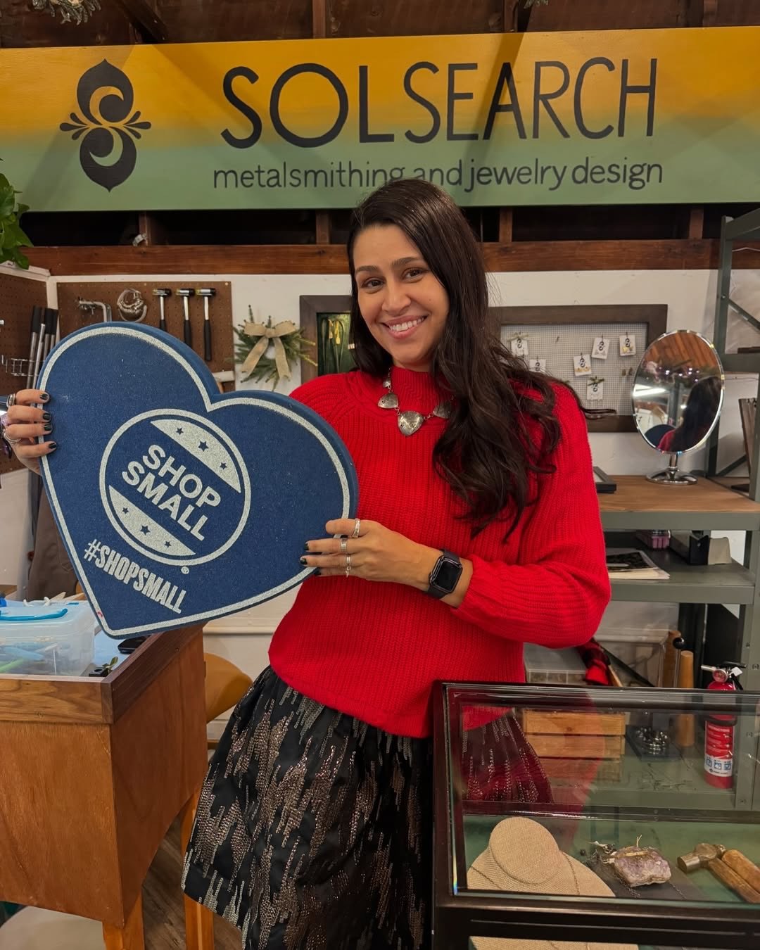 Shopping small means meeting the hands behind the work&mdash;and our CRAFTED vendors can&rsquo;t wait to say, &lsquo;hello&rsquo; 👋 Our doors are open Friday, Saturday and Sunday from 11am-6pm, so skip the mall and get the perfect gifts for everyone