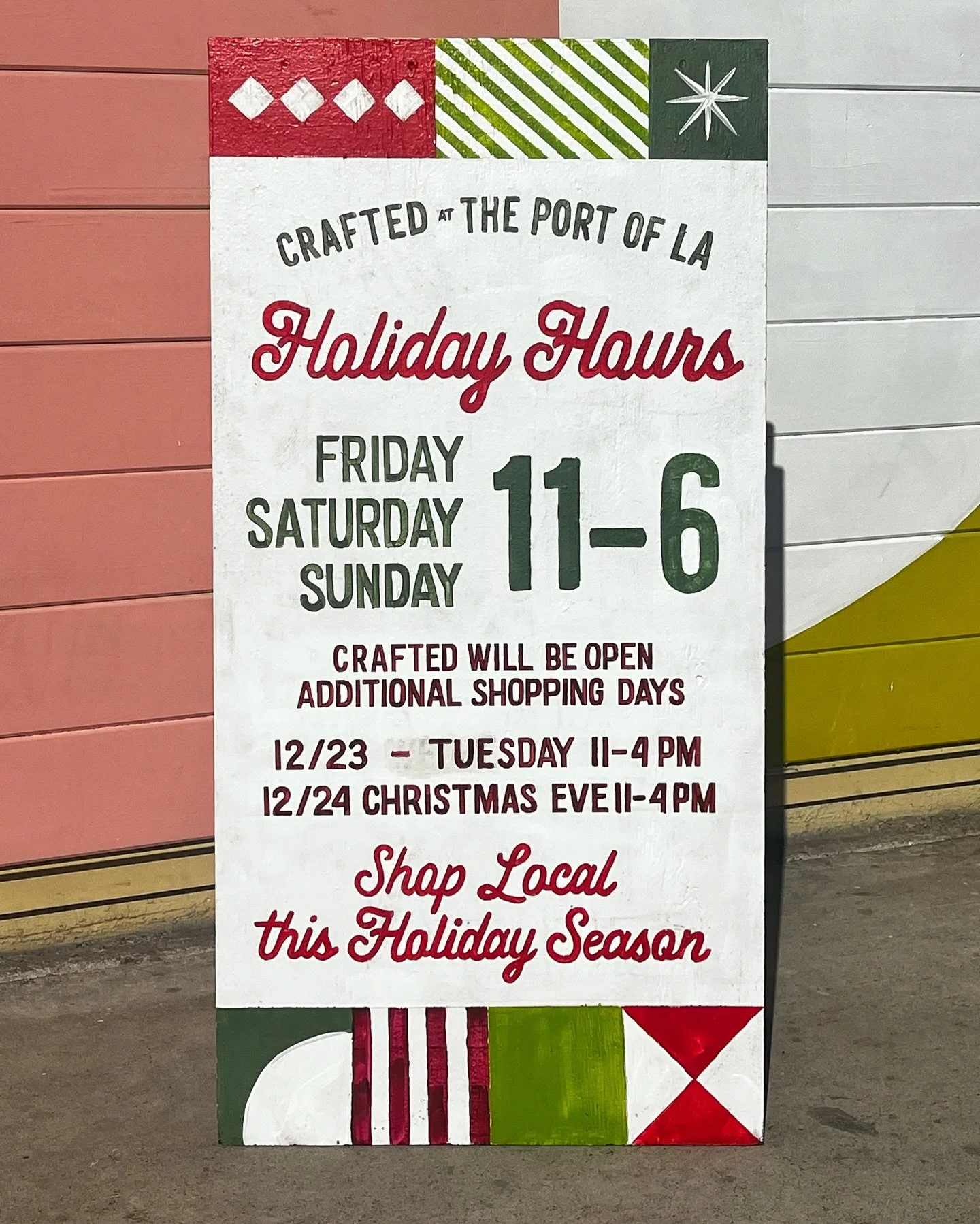 We&rsquo;re open TODAY and all season long!

🎄 Holiday Hours: Friday, Saturday and Sunday from 11am-6pm
🎅 Santa visits every Saturday from 1&ndash;4pm (FREE photos!)
🎁 Our Gift Wrap Studio is open with unique wrapping styles to make every gift ext