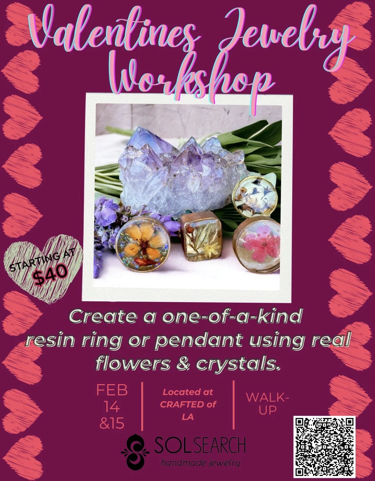 Valentines Jewelry Workshop
