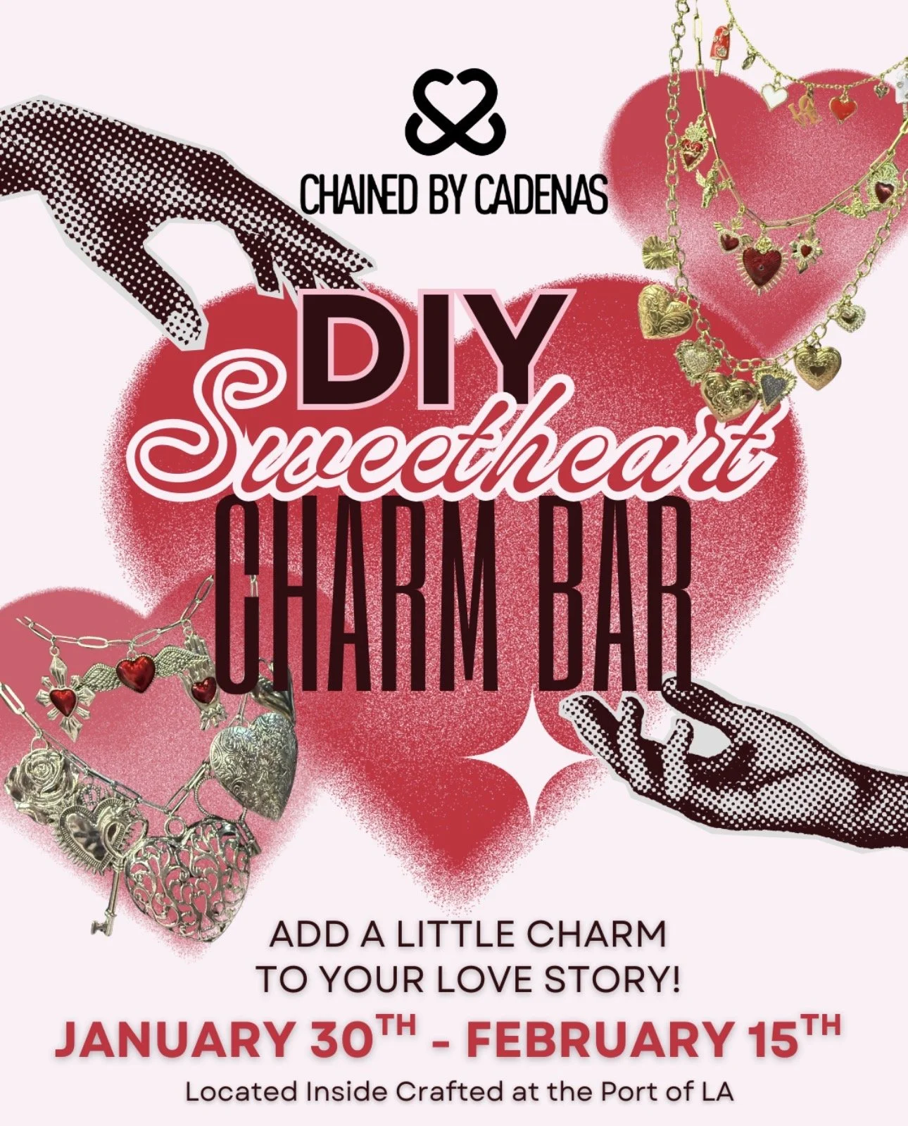 DIY Sweetheart CHARM BAR