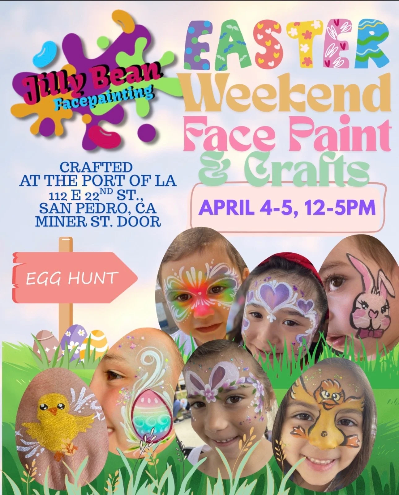 Easter Weekend Face Paint and Crafts