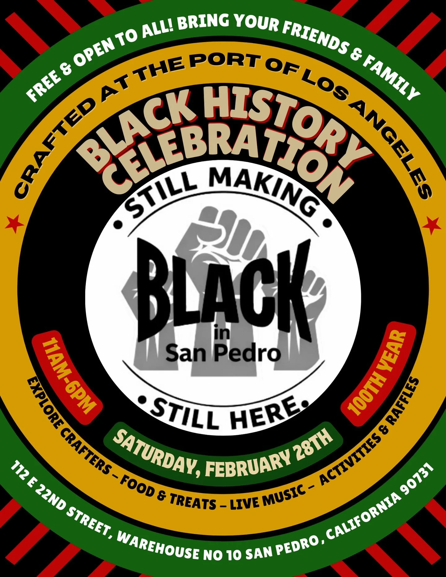 Our Black History Celebration is TODAY
🎶 🎨 🍗 Join us for a full day of crafts, food from @shadygrovefoods + @heritagekitchenla, live music, raffles and more. Free, family-friendly and open to all!