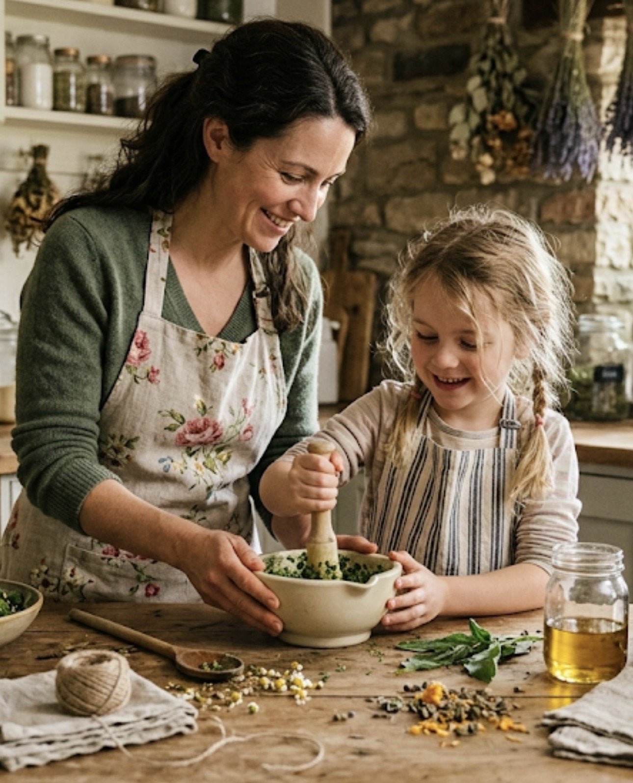 Mommy and Me Class-Create Herbal Poultice