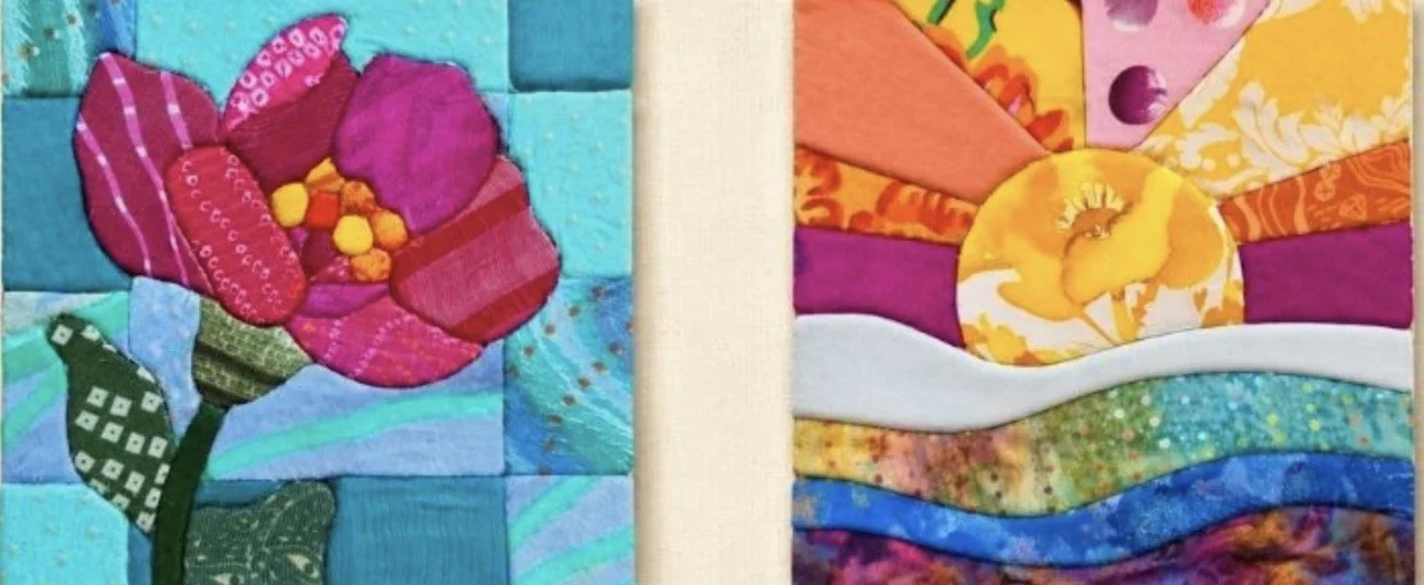 Kinusaiga Fabric Collage