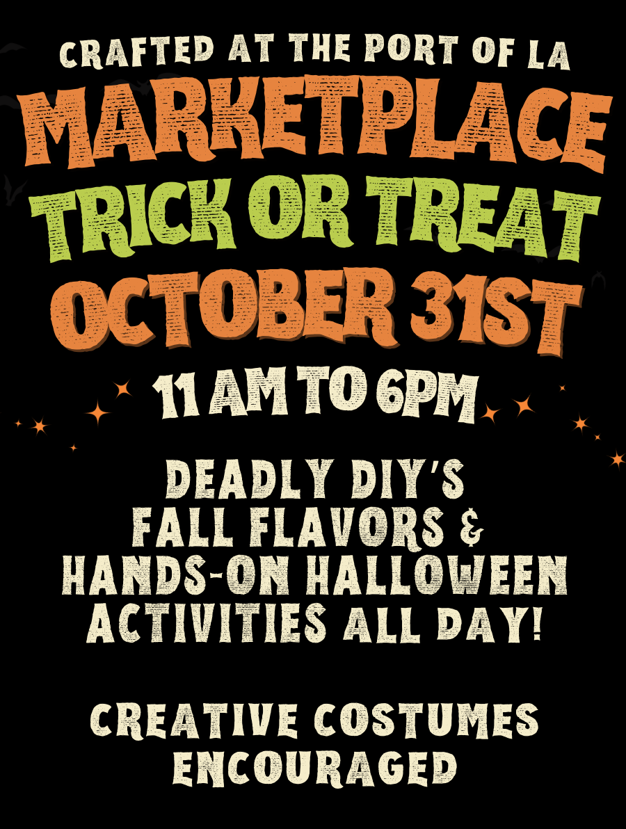 TRICK OR TREAT AT THE MARKET