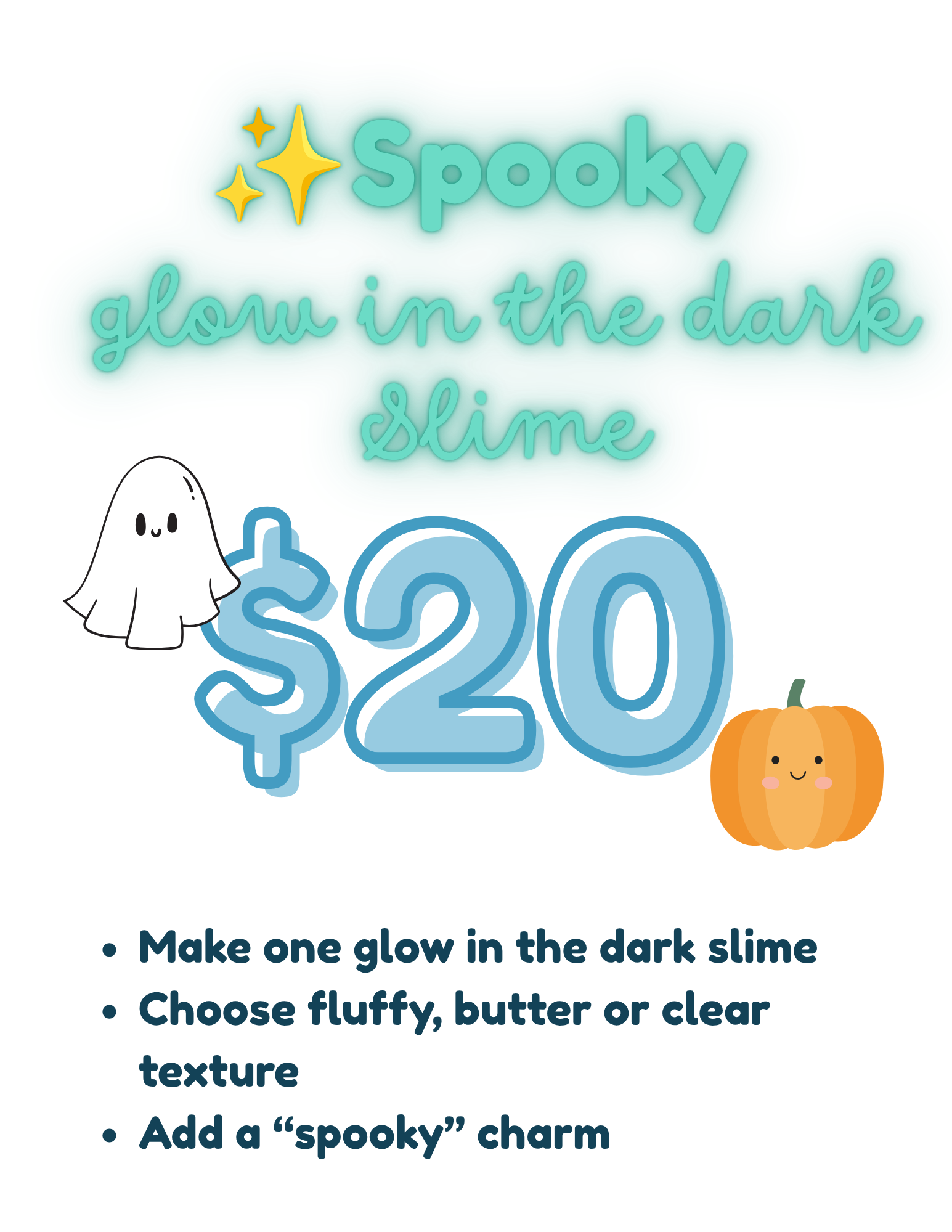 Glow in the Dark Spooky Slime 