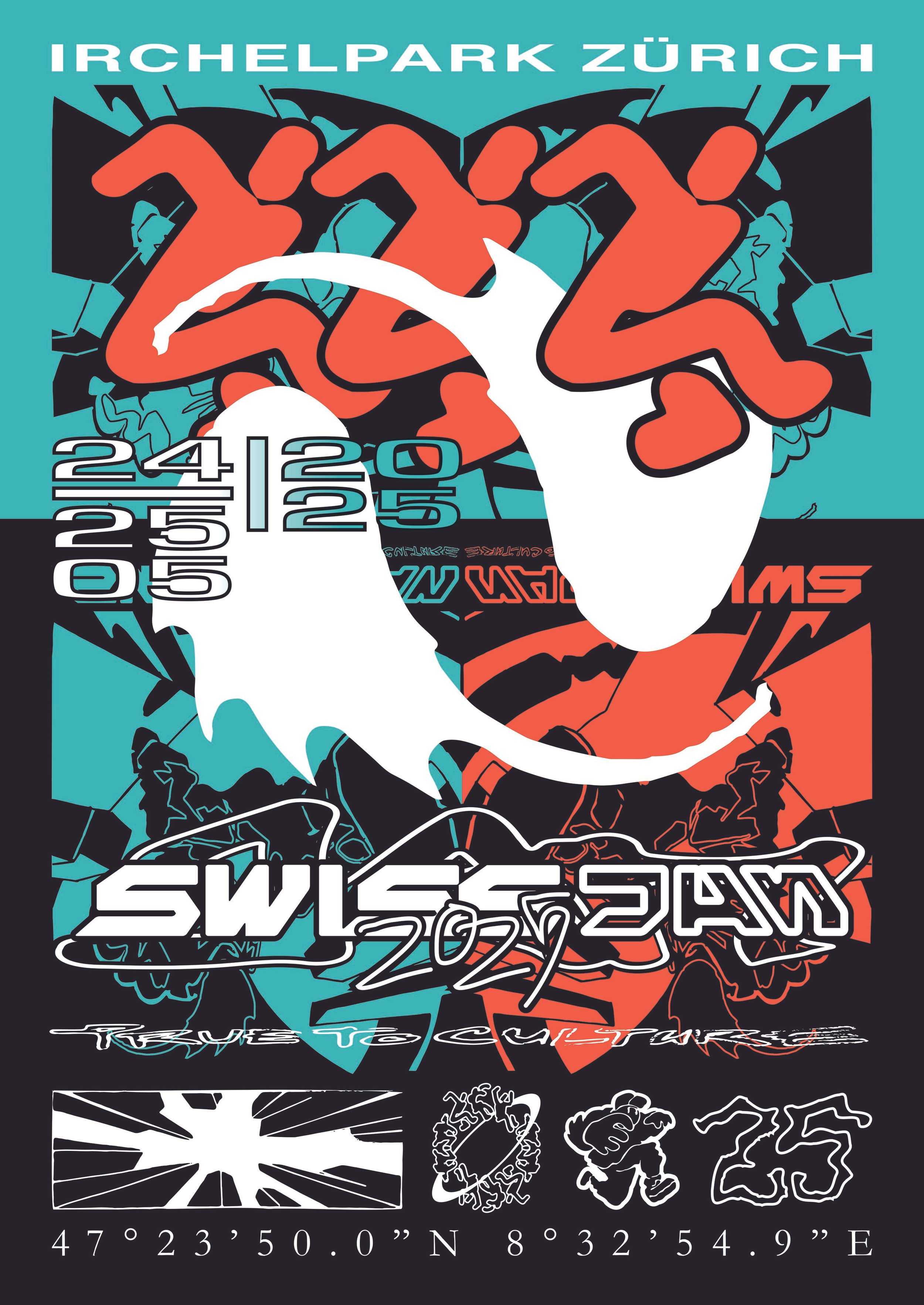 Swiss Jam Poster, Mai 2025