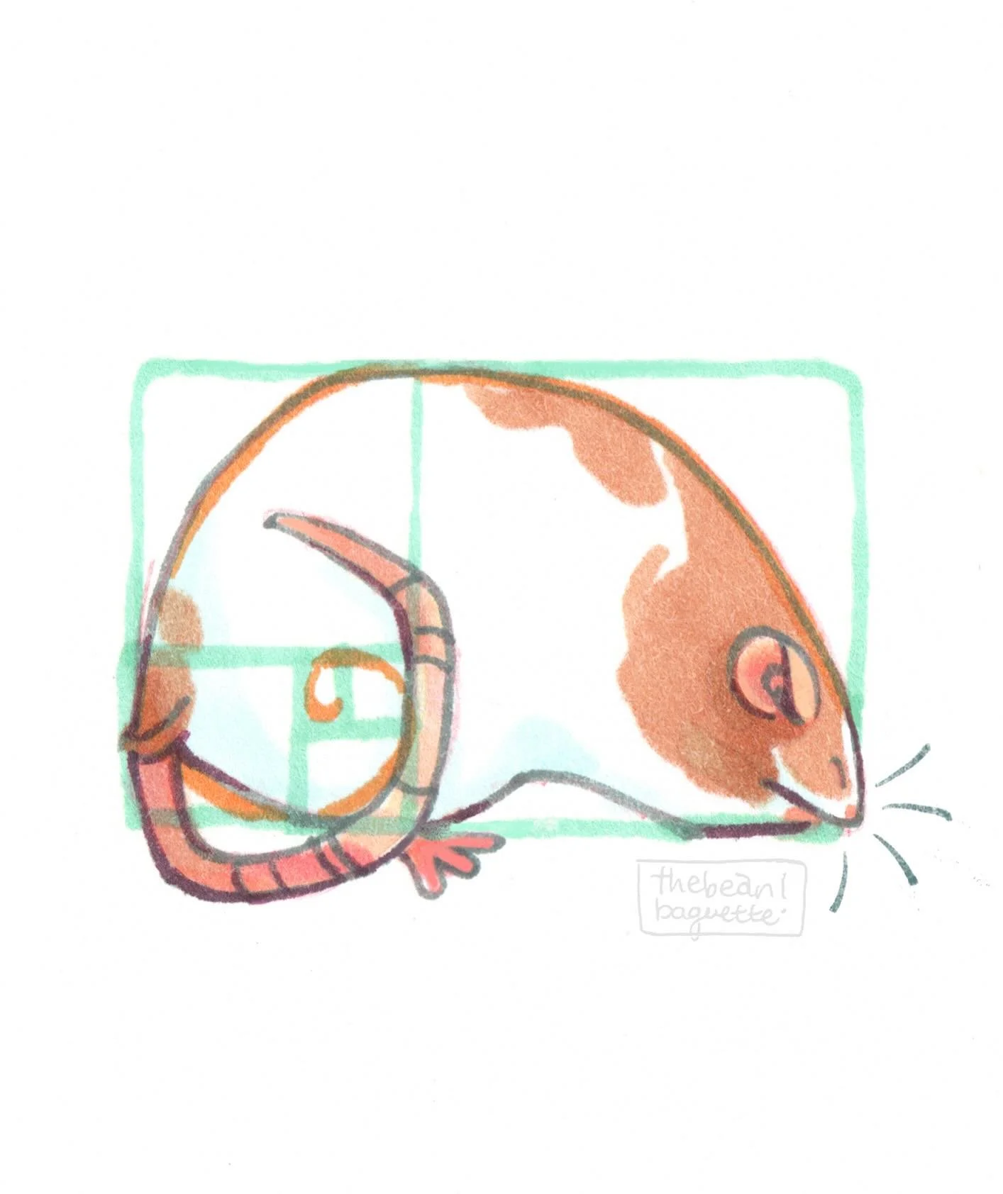 Ratio rat. Loved seeing all the variety out of this one!!
#rattober #rattober2025