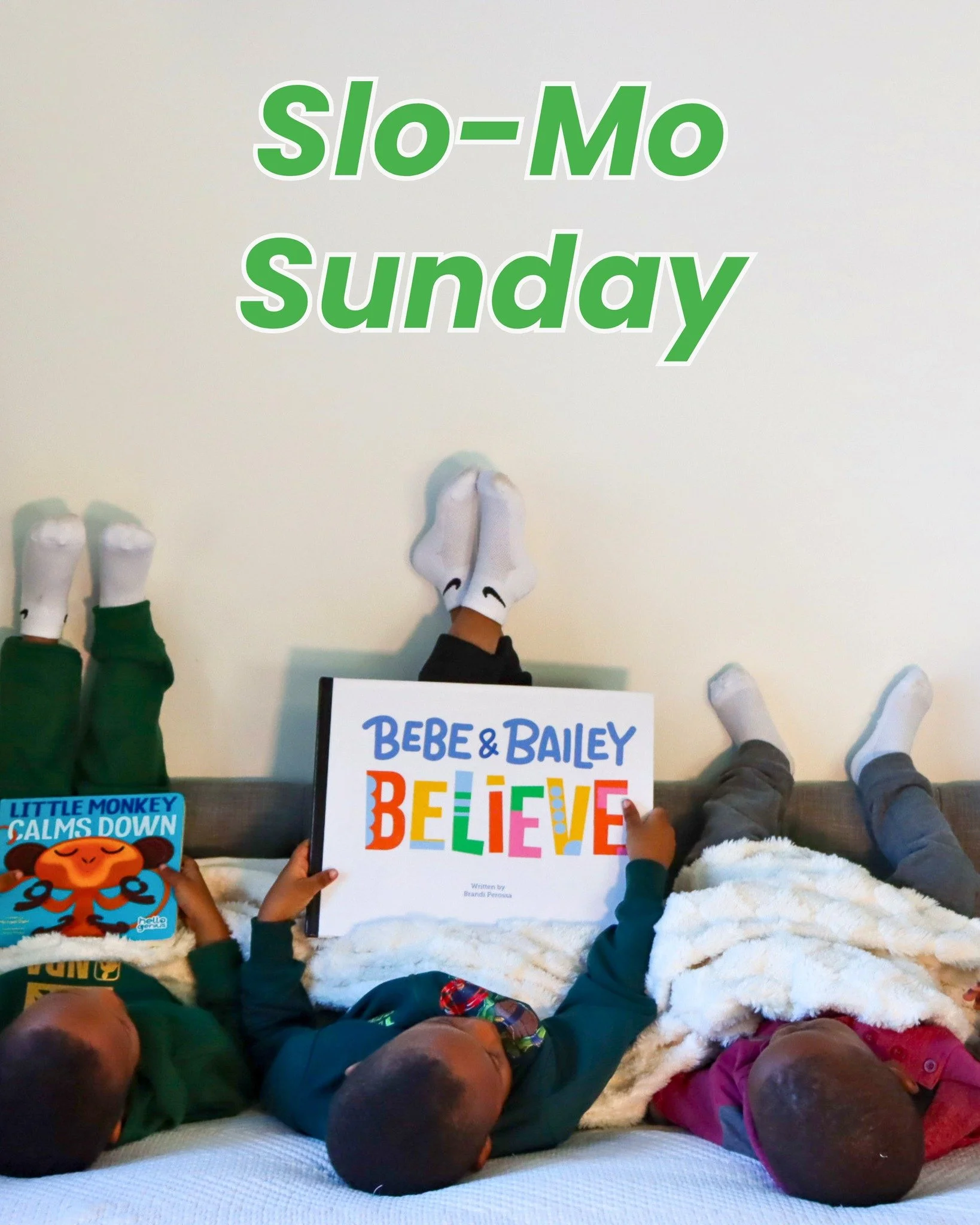 Slo-Mo Sunday: permission to move at a slower pace. 

When is the last time you planned to rest? No extra plans. No &ldquo;making the most of it". Just some relaxing time that fills everyone&rsquo;s cup. I can't recommend carving out time to res
