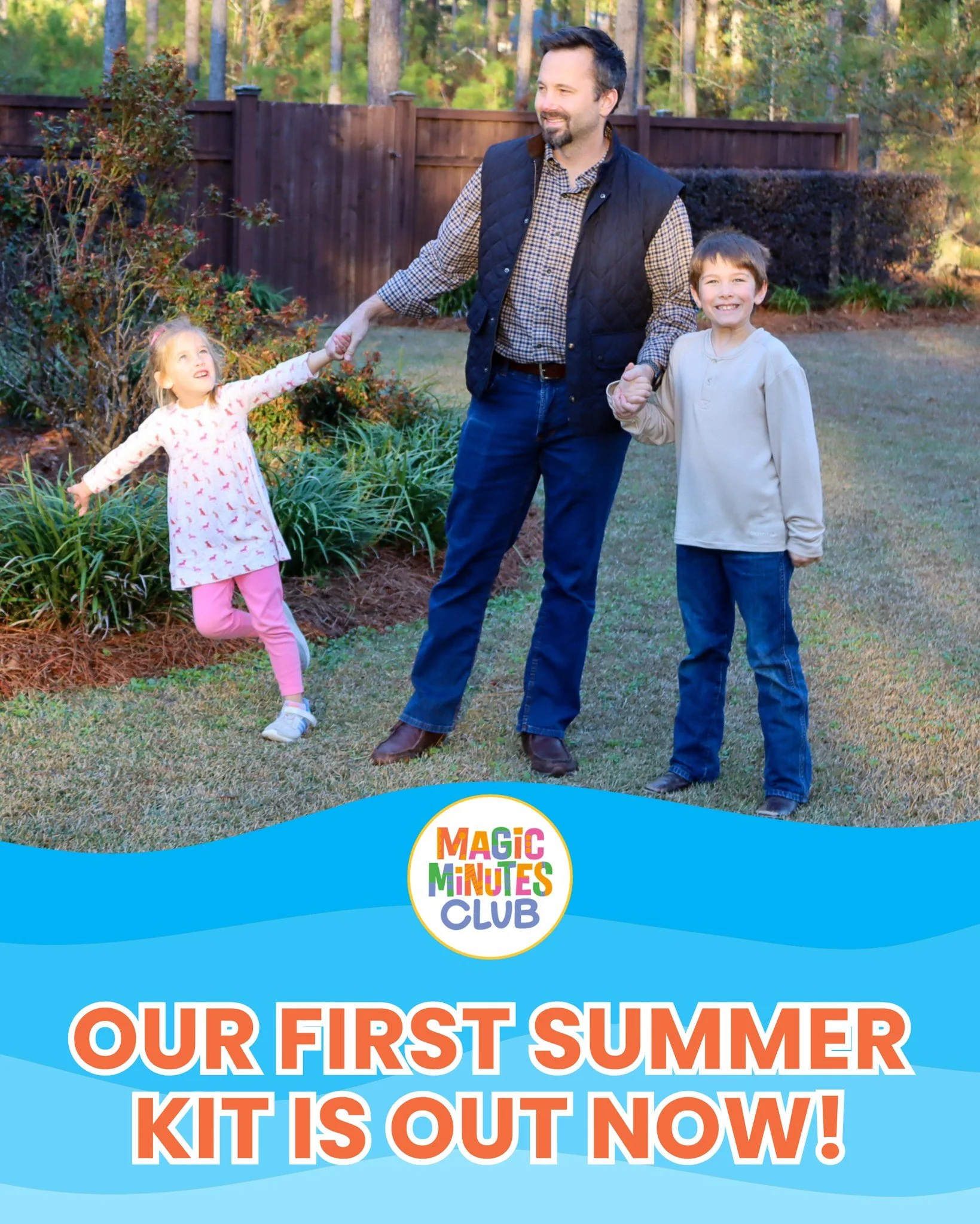 Our first summer kit is out now and it was made for the great outdoors. ☀️🌿

Kids are experts at turning ordinary moments into adventure. Our Secret Agent Mission kit helps you lean into that curiosity and share a little wonder with them while you b