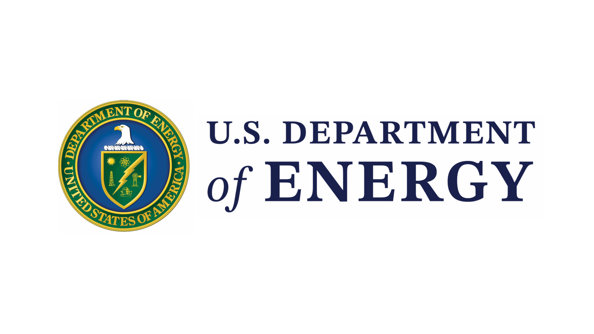 Department of Energy website link and logo