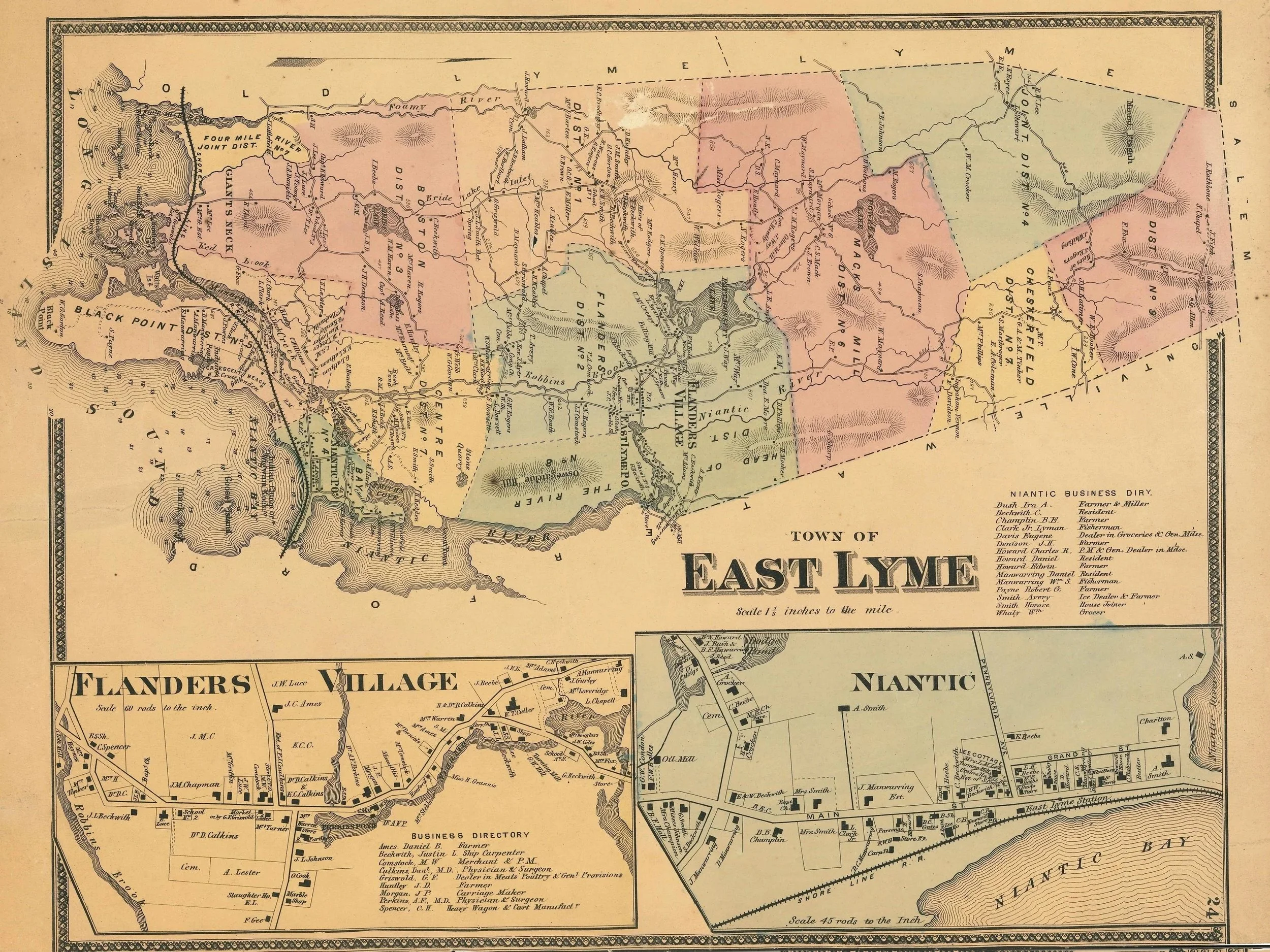 East Lyme Boundaries