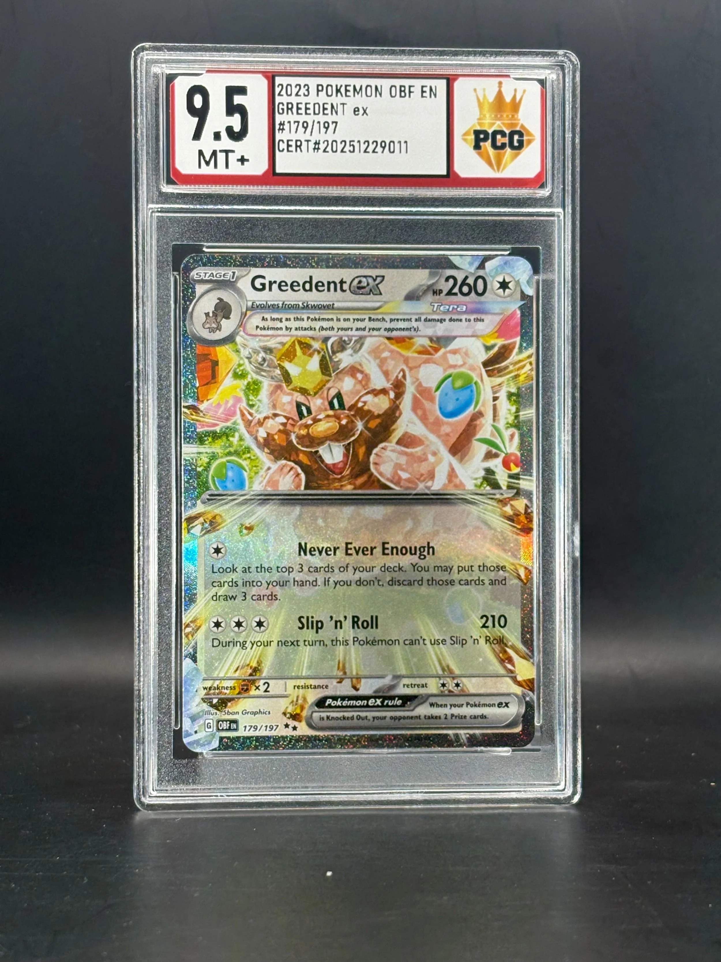 #20251229011 2023 POKEMON UBF 9.5 MT+