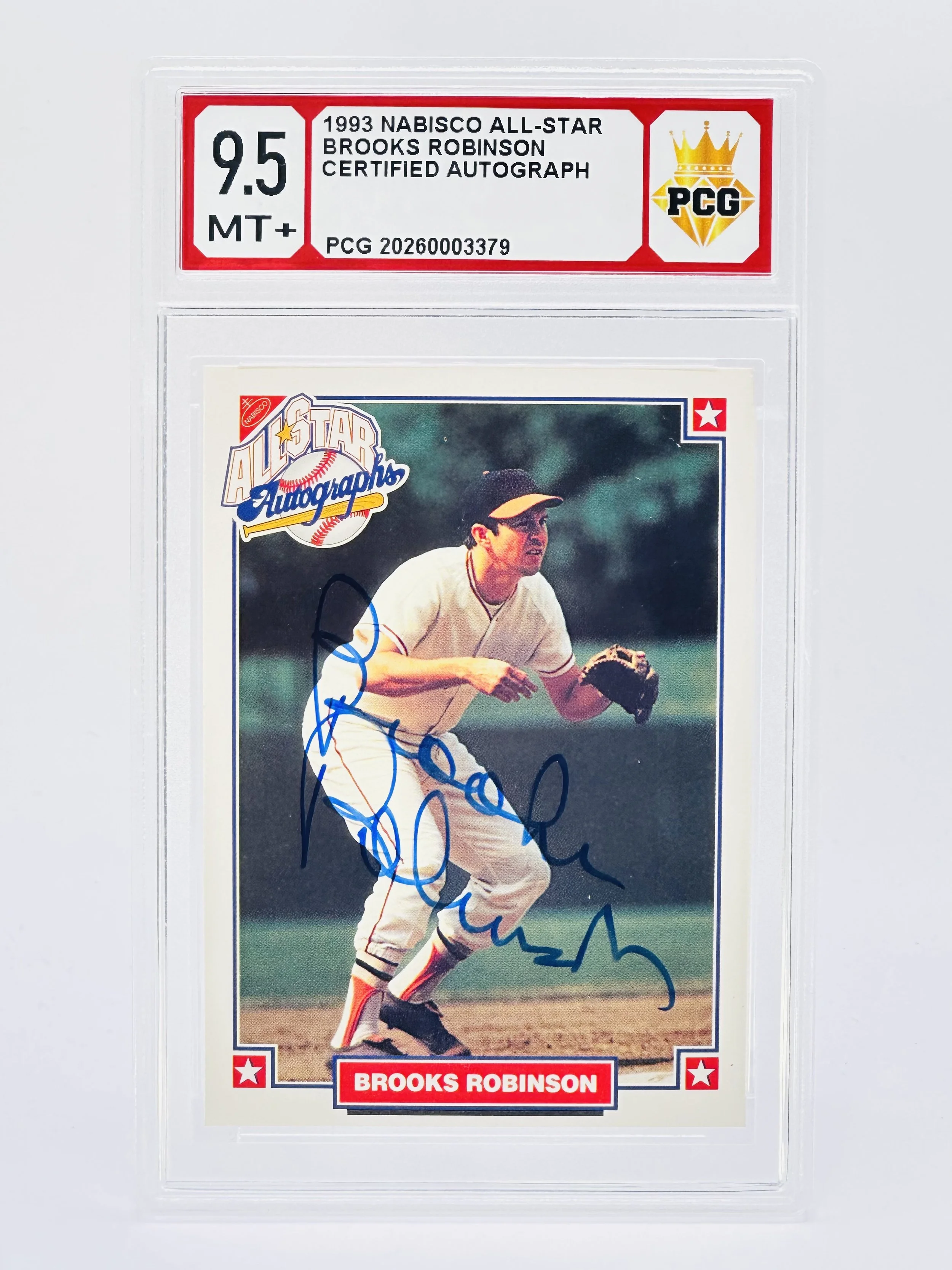#20260003379 1993 BROOKS ROBINSON 9.5 MT+