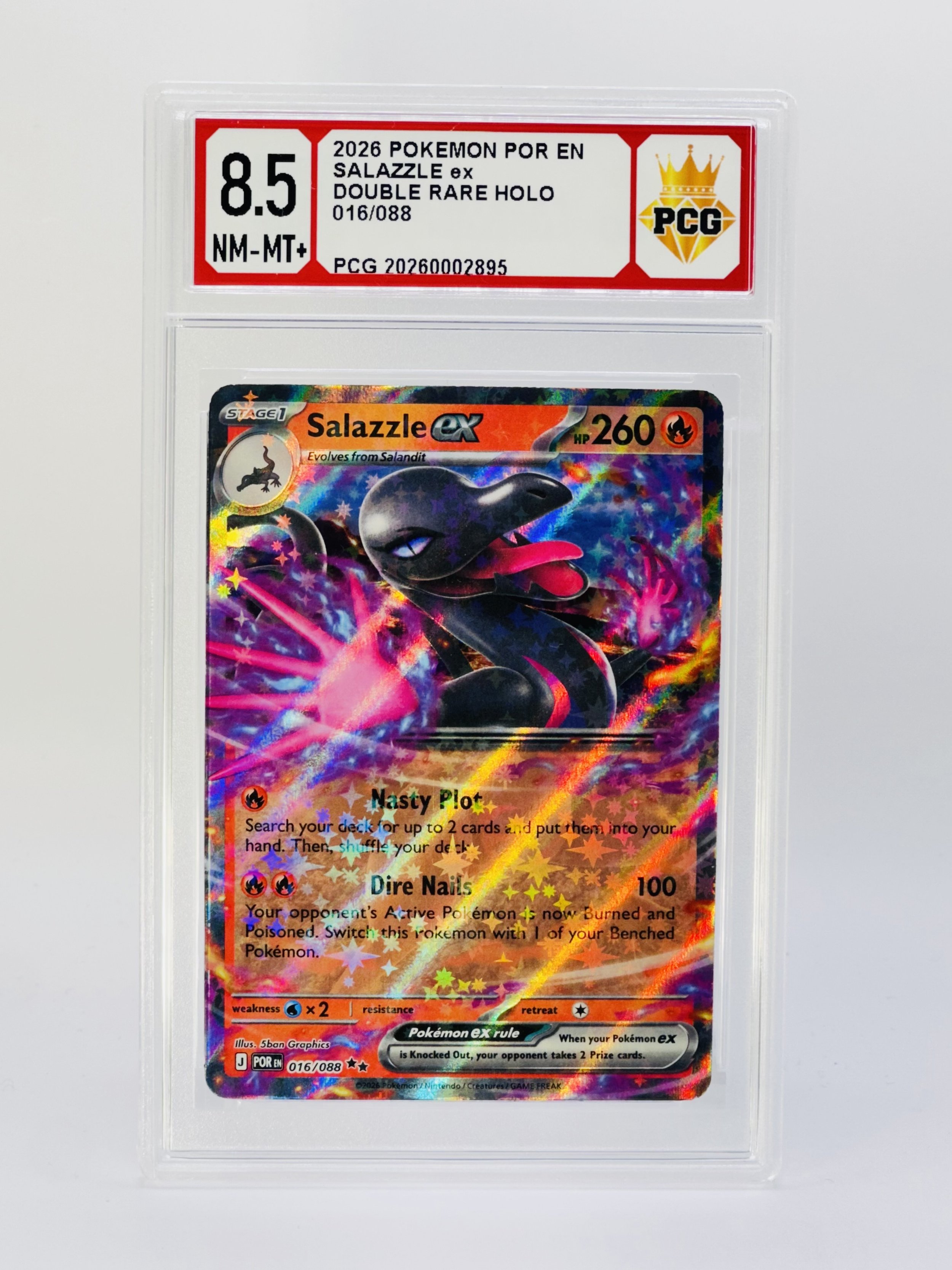 #20260002895 2025 SALAZZLE EX 8.5 NM-MT+