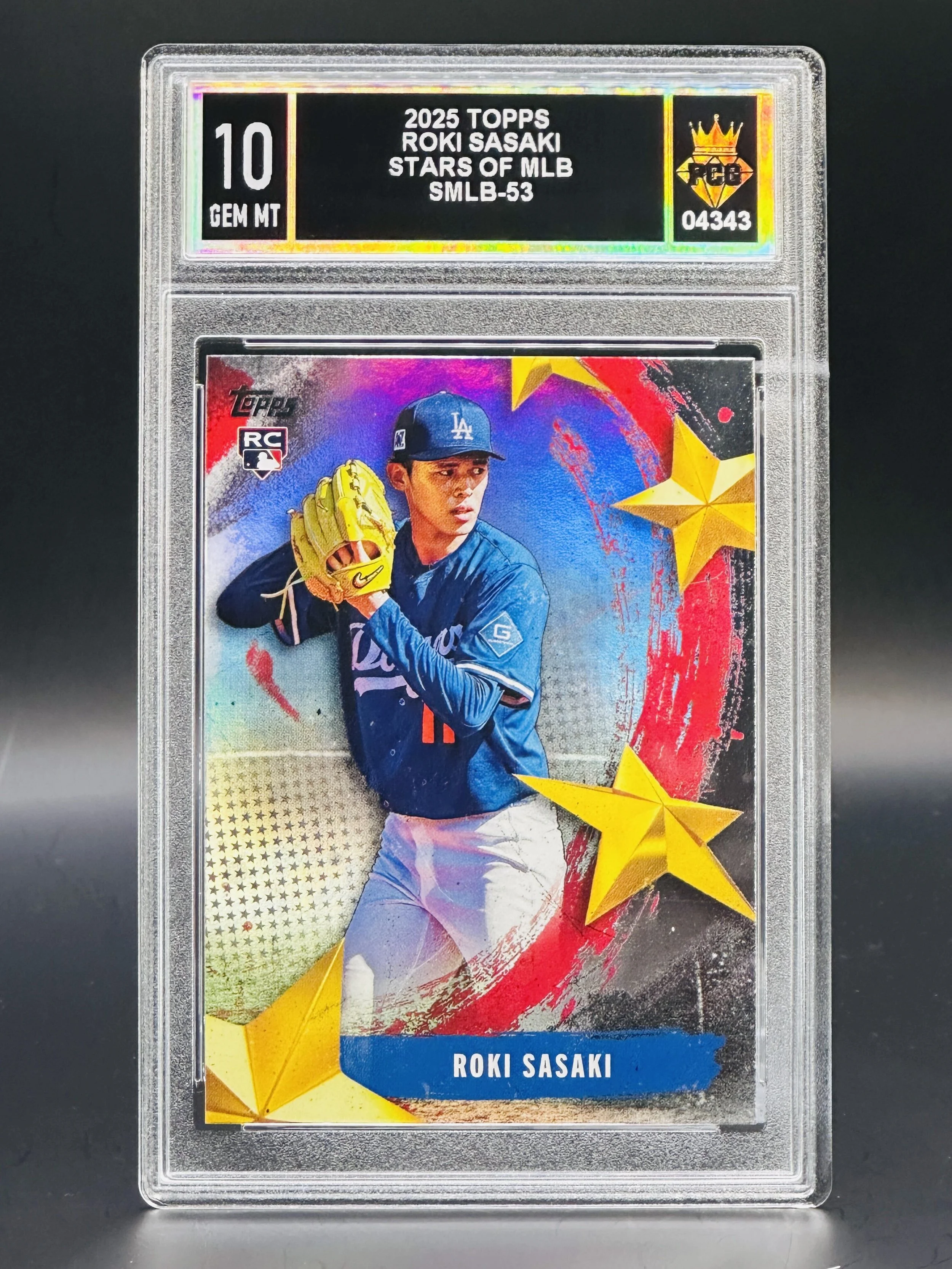 #04343 2025 ROKI SASAKI 10 GEM MT