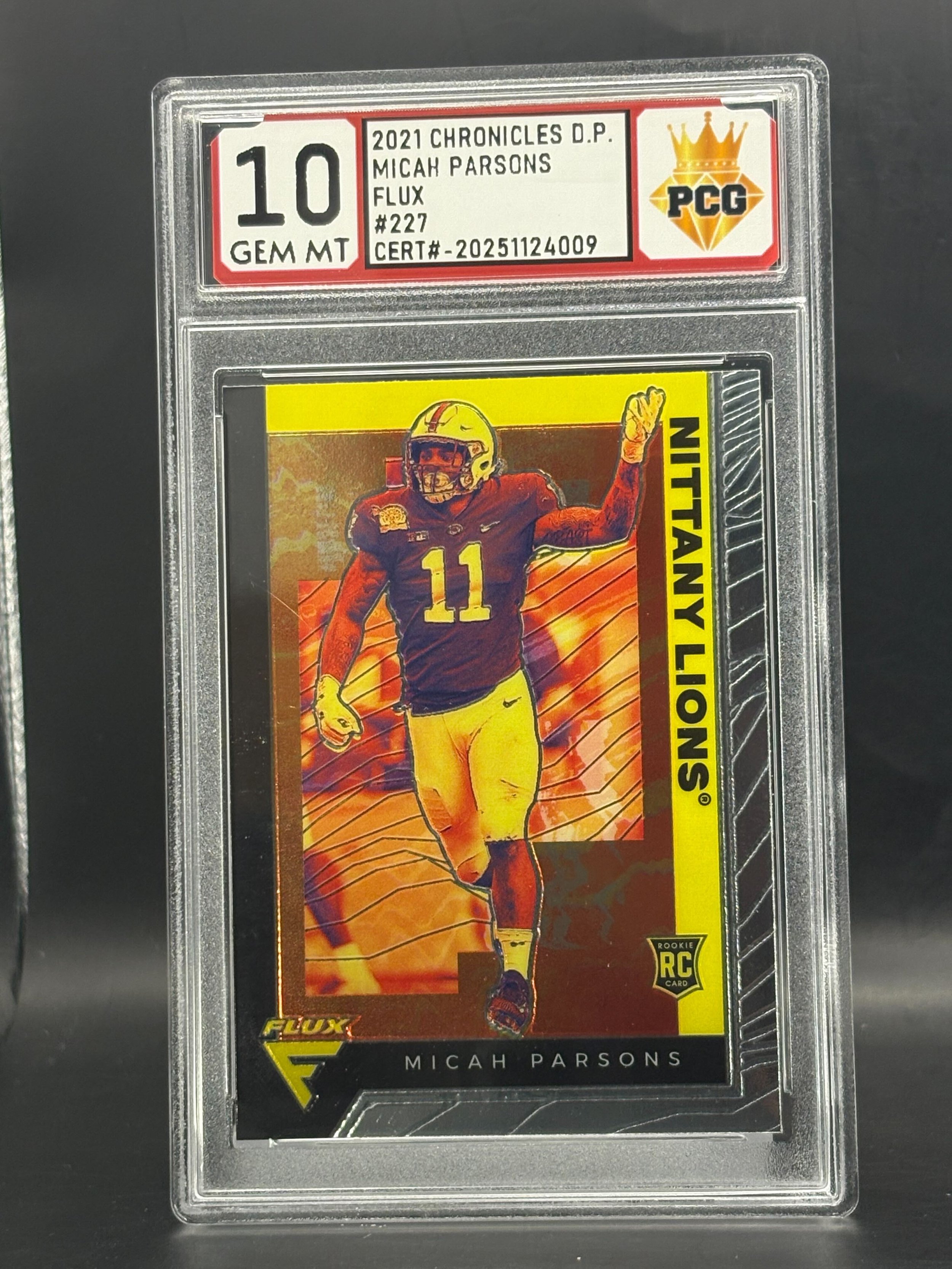 #20251124009 Micah Parsons RC 10 GEM MT