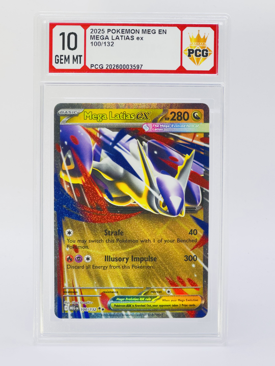 #20260003597 2025 MEGA LATIAS EX 10 GEM MT