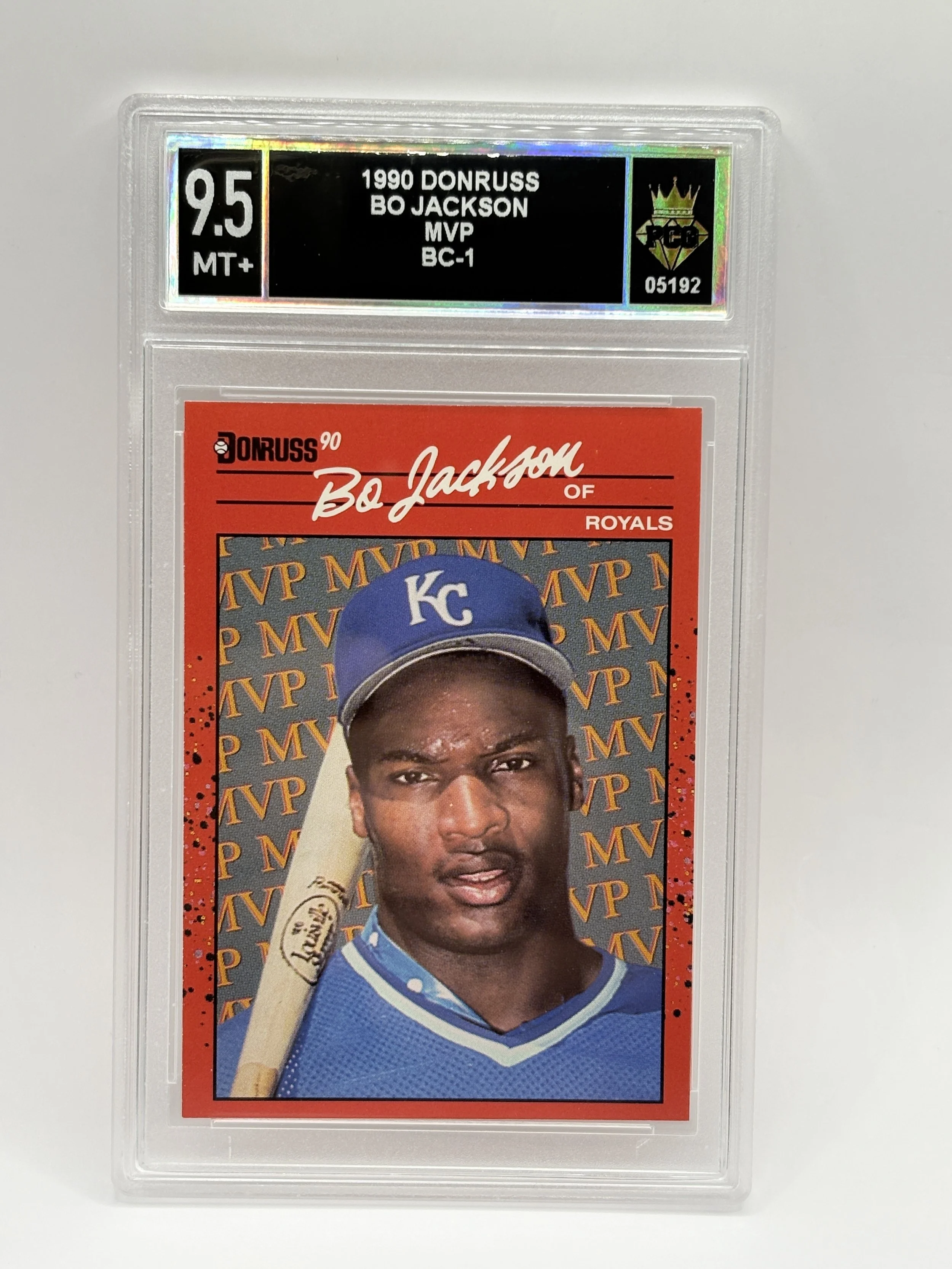 #20260005192 1990 BO JACKSON 9.5 MT+