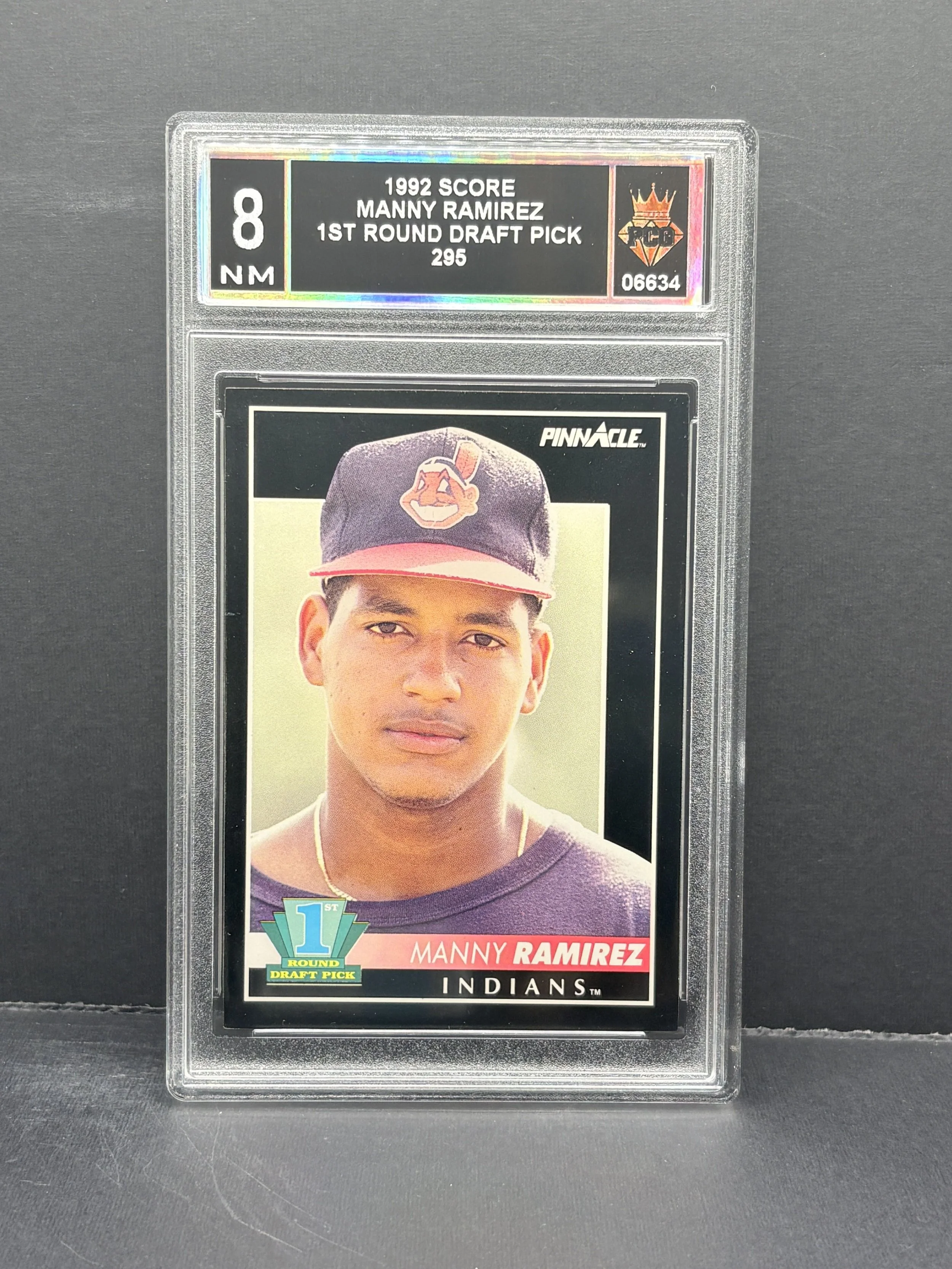 #06634 1992 MANNY RAMIREZ 8 NM
