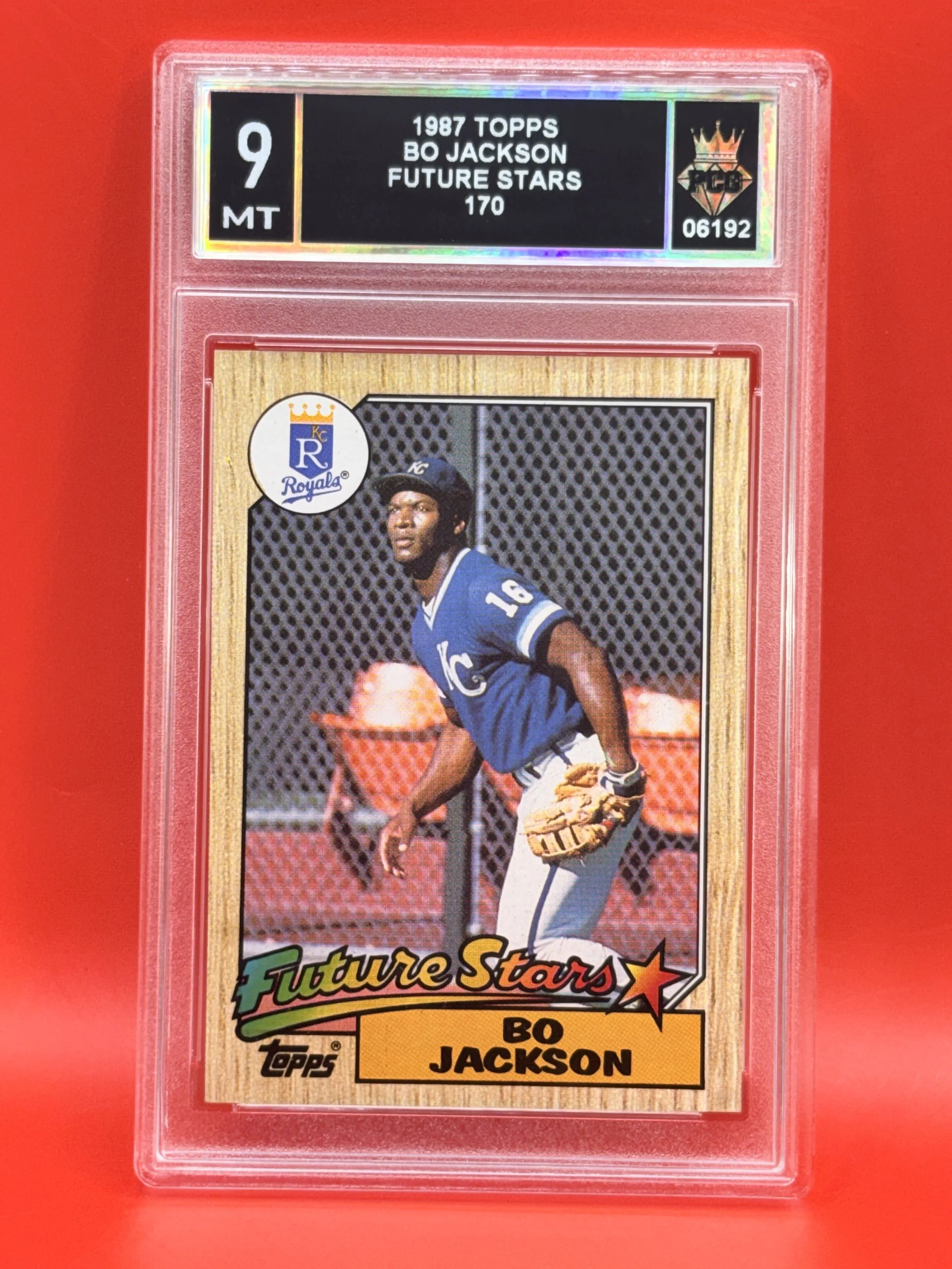 #06192 1987 BO JACKSON 9 MT