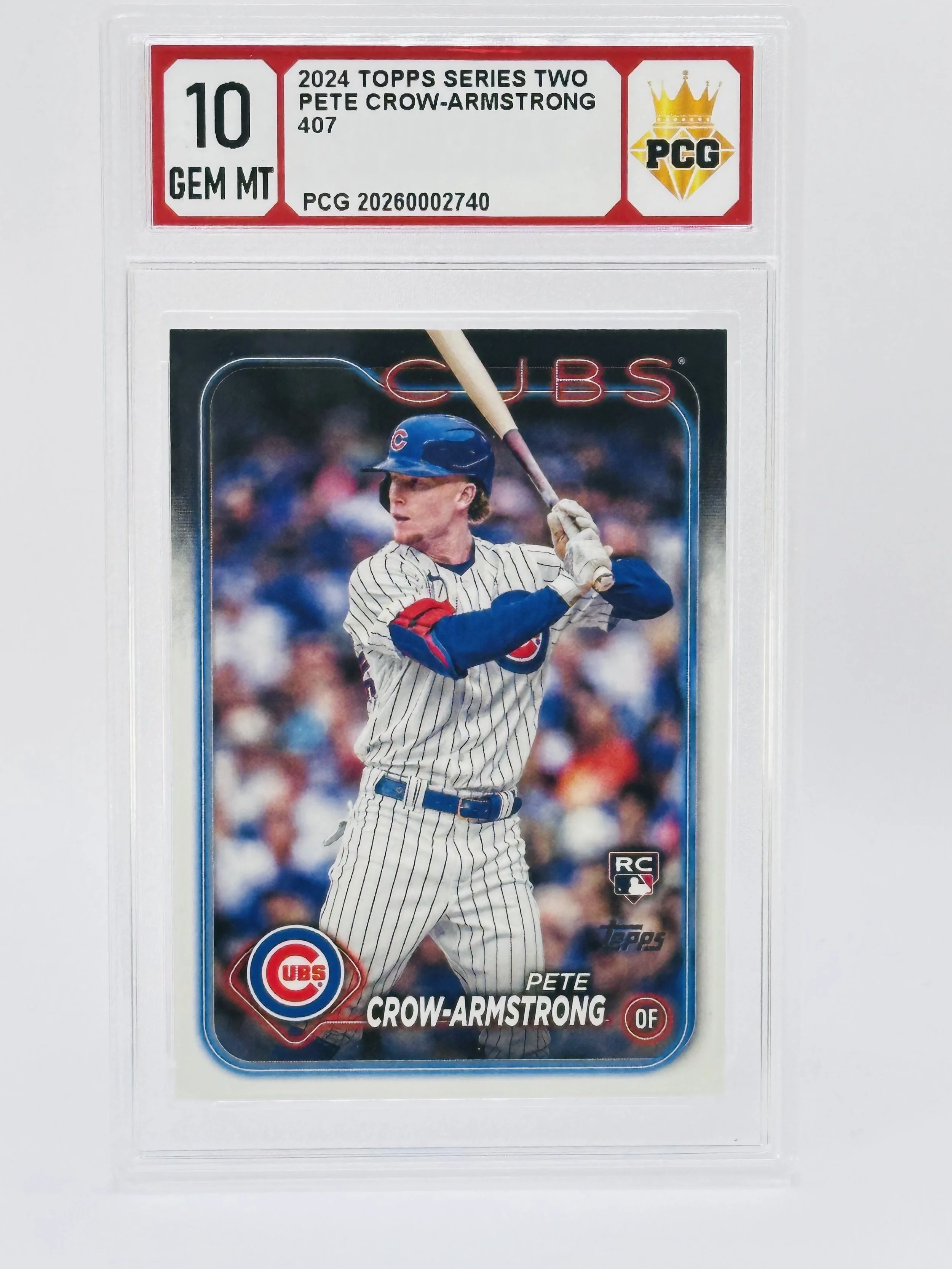 #20260002740 2024 PETE CROW-ARMSTRONG 10 GEM MT