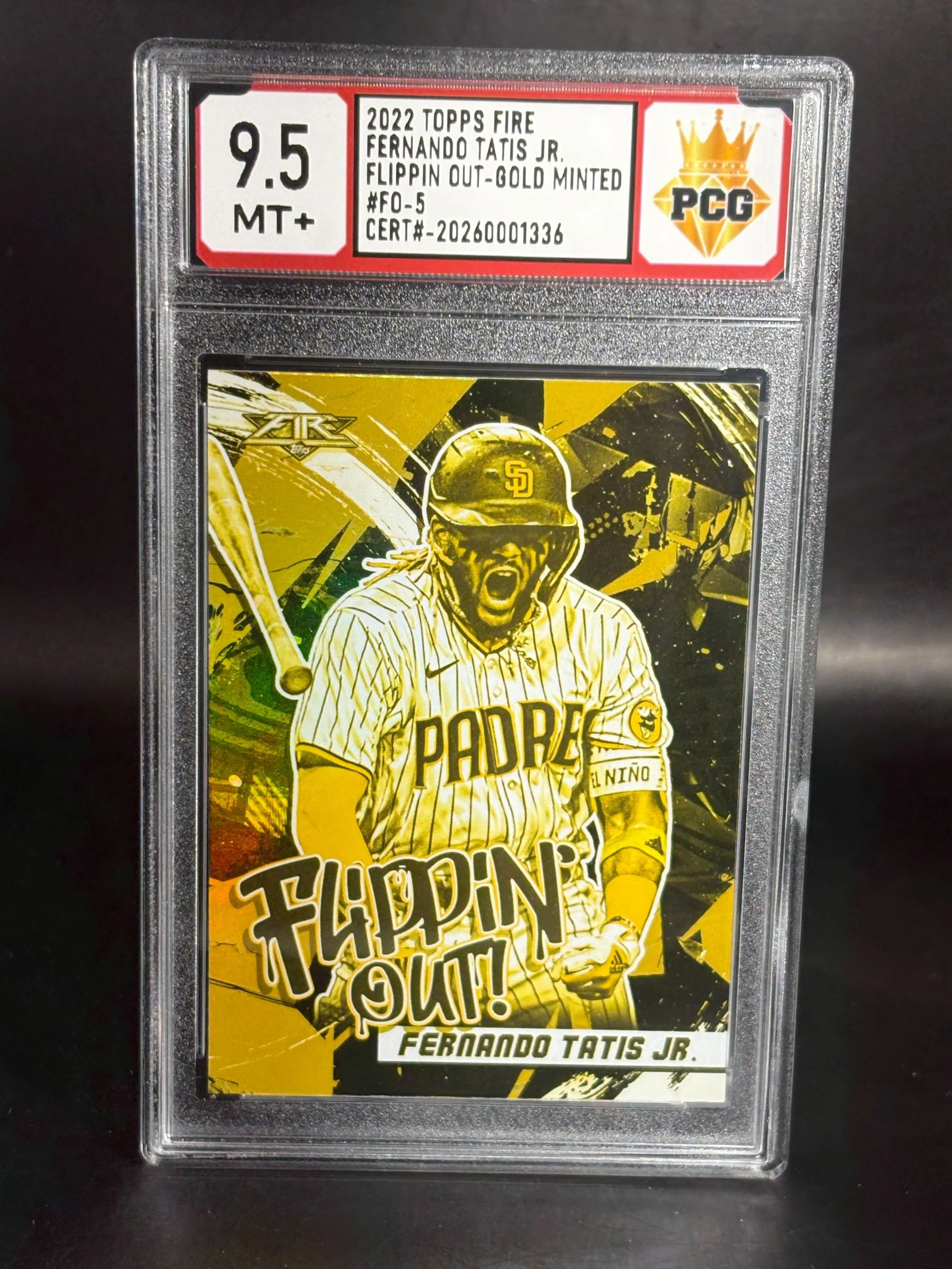 #20260001336 2022 FERNANDO TATIS JR, 9.5 MT+