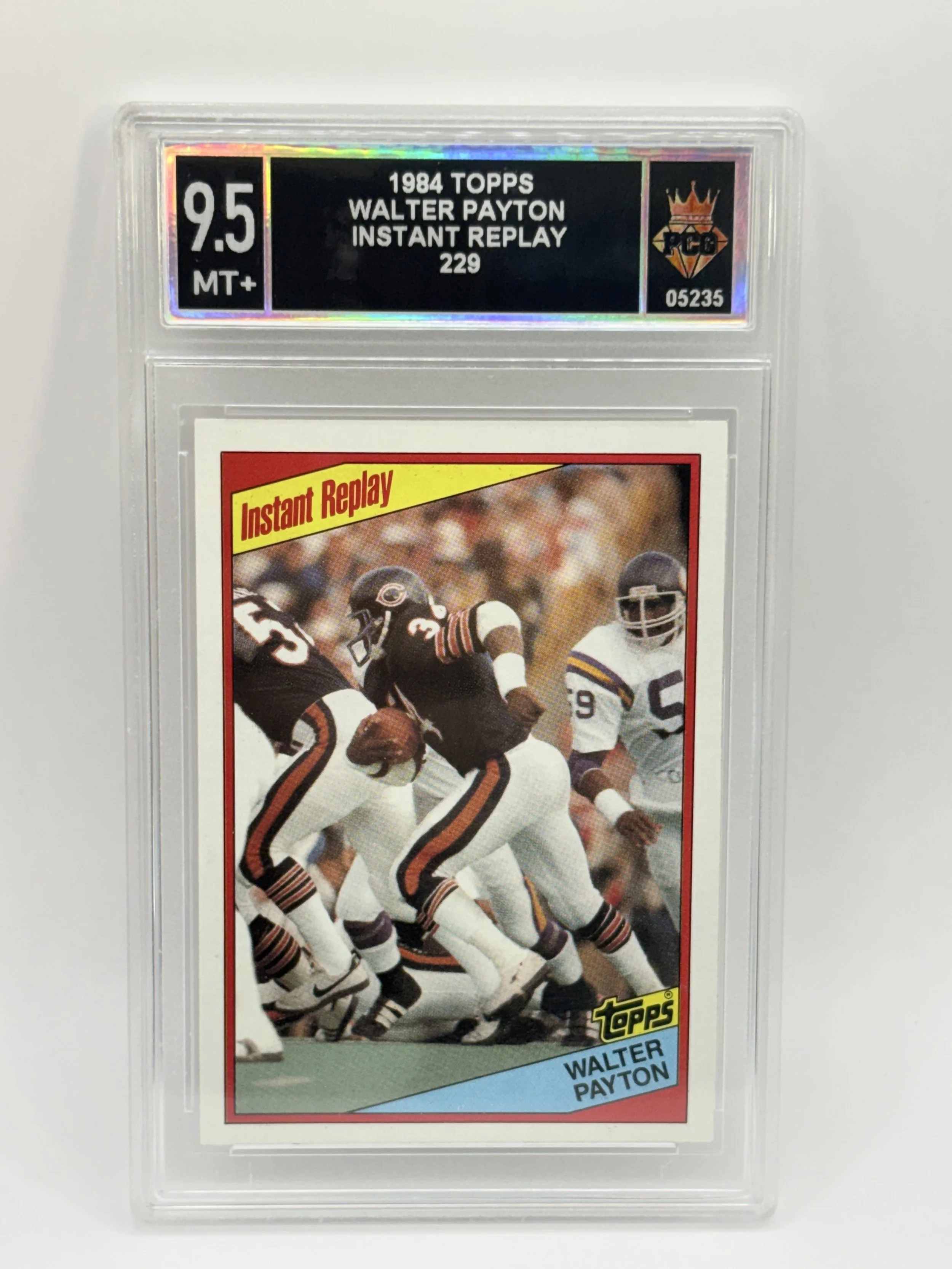 #20260005235 1984 WALTER PAYTON 9.5 MT+