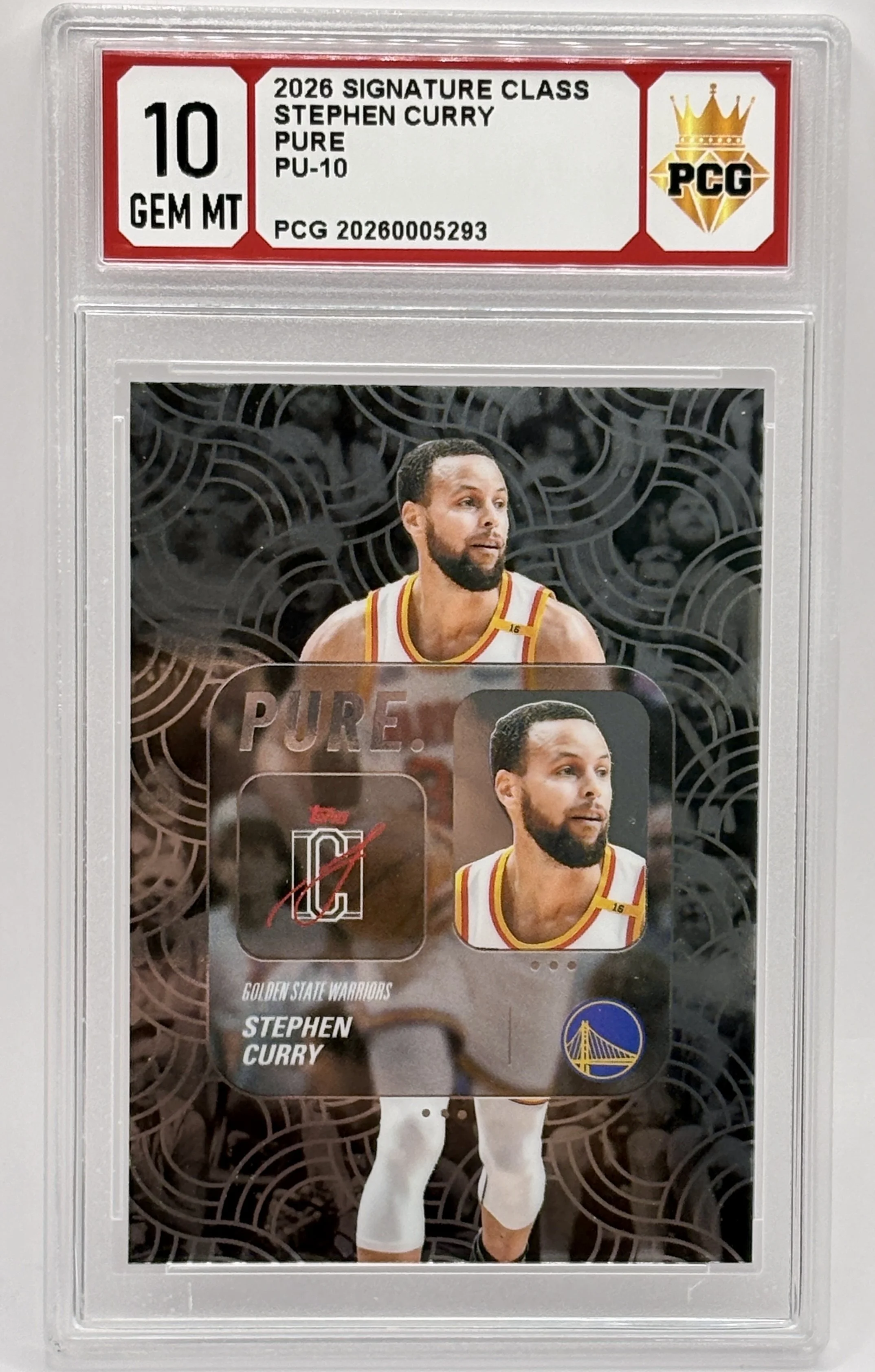 #20260005293 2026 STEPHEN CURRY 10 GEM MT