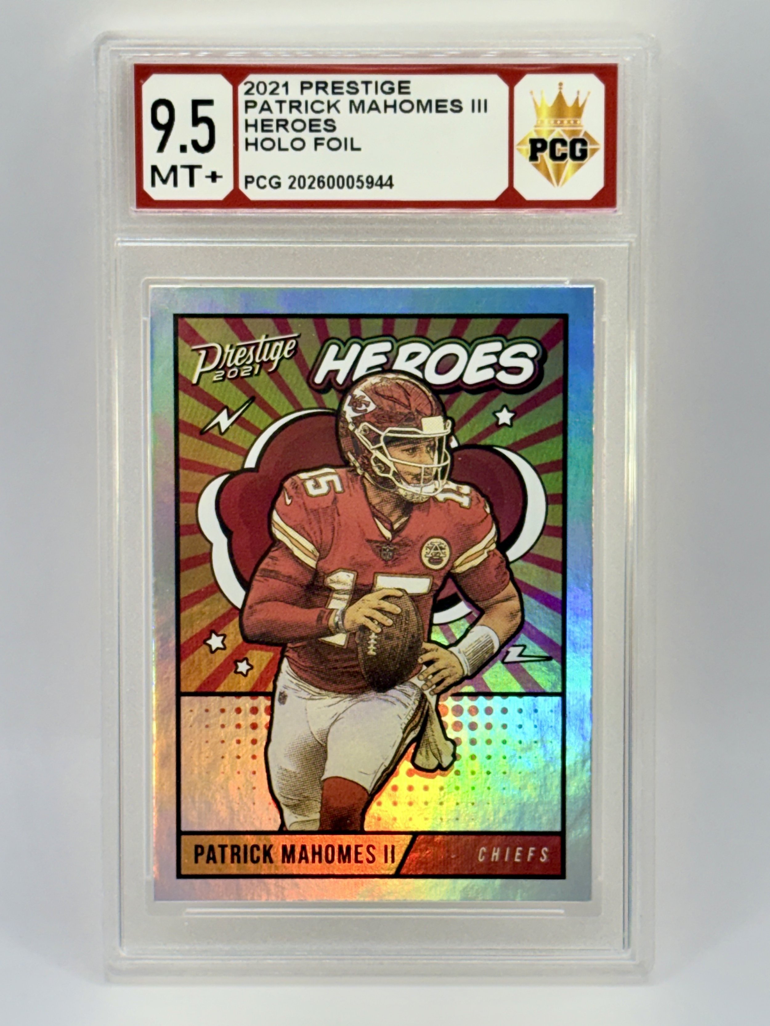#20260005944 2021 PATRICK MAHOMES III 9.5 MT+