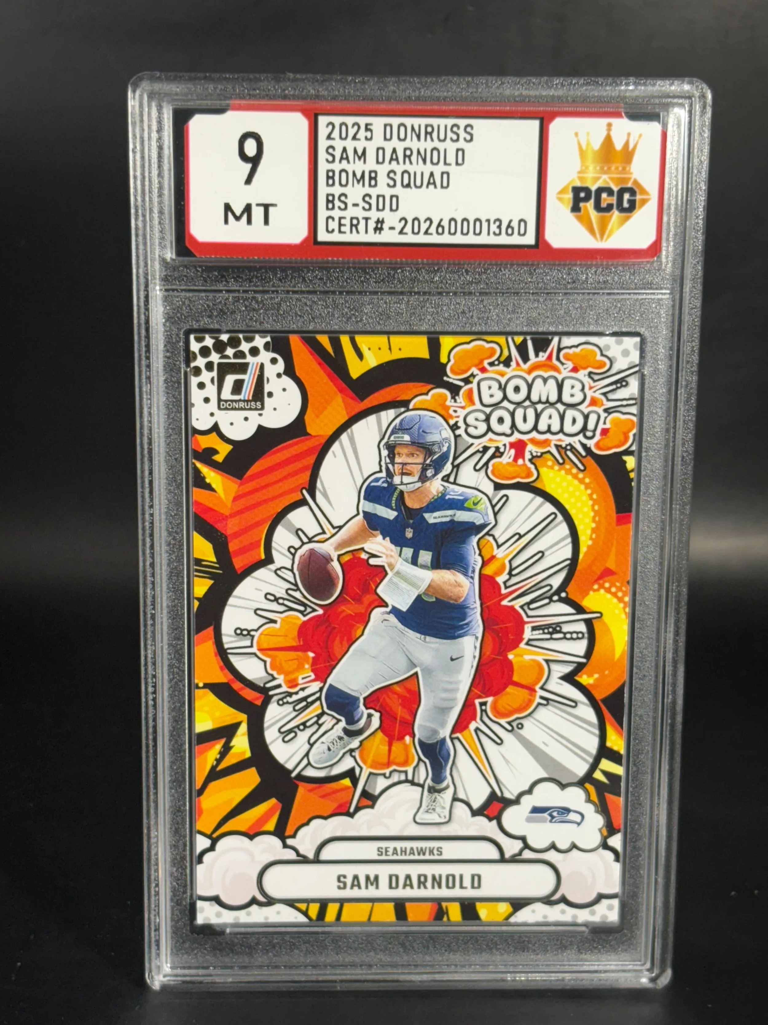 #20250001360 2025 SAM DARNOLD 9 MT