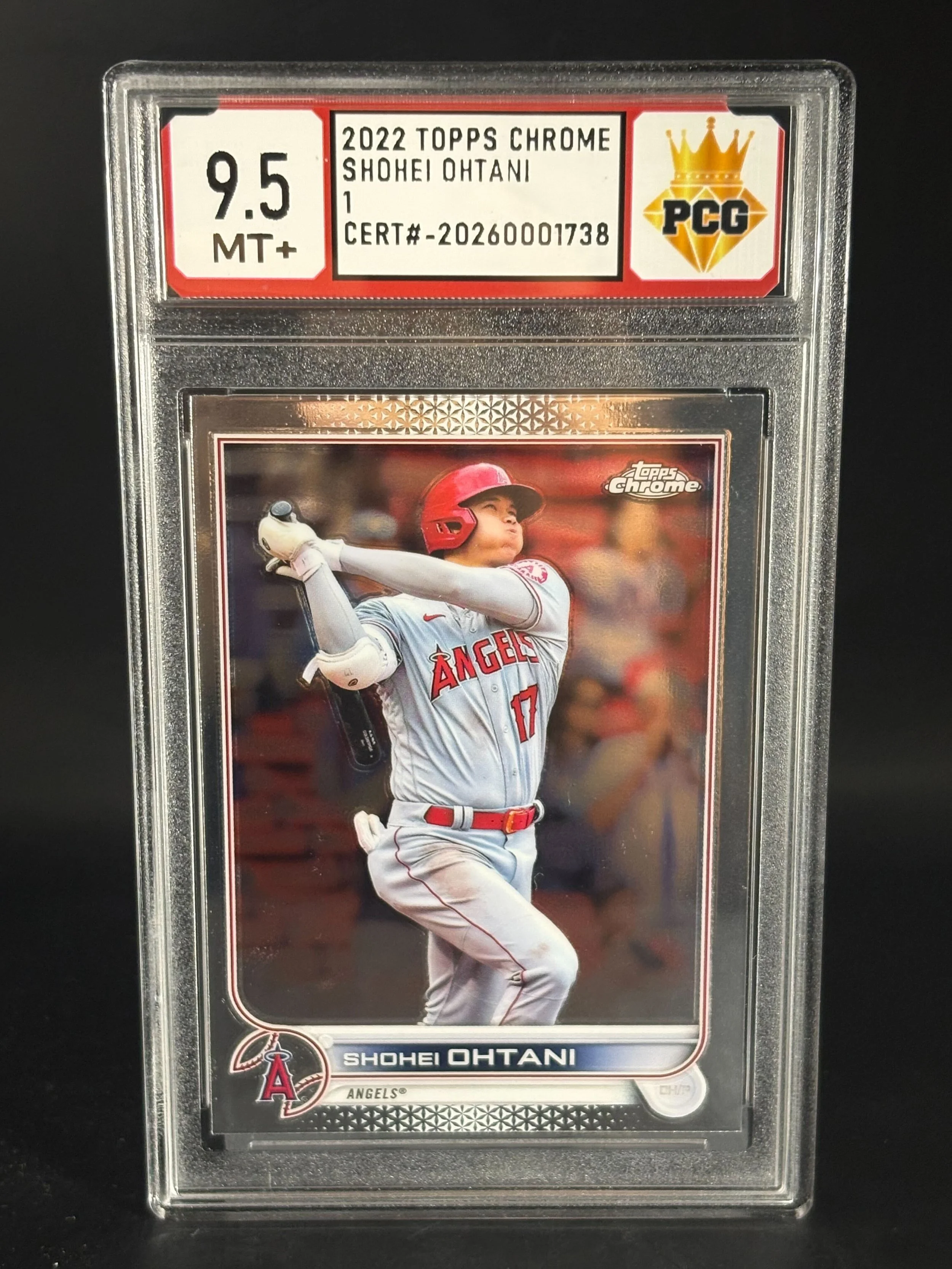 #20260001738 2022 SHOHEI OHTANI 9.5 MT+