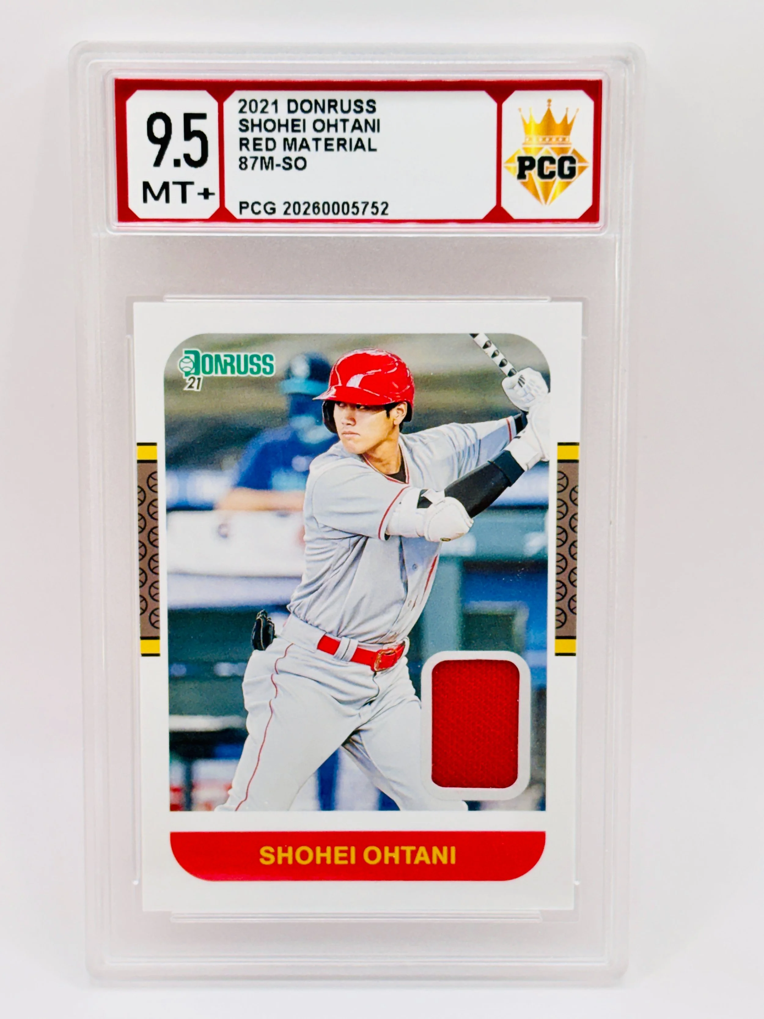 #20260005752 2021 SHOHEI OHTANI 9.5 MT+