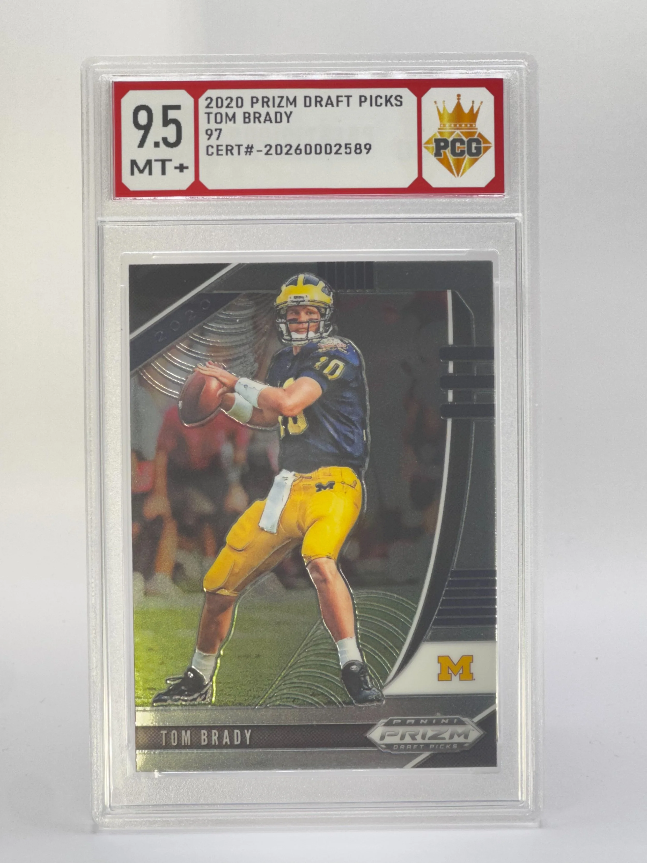 #20260002589 2020 TOM BRADY 9.5 MT+