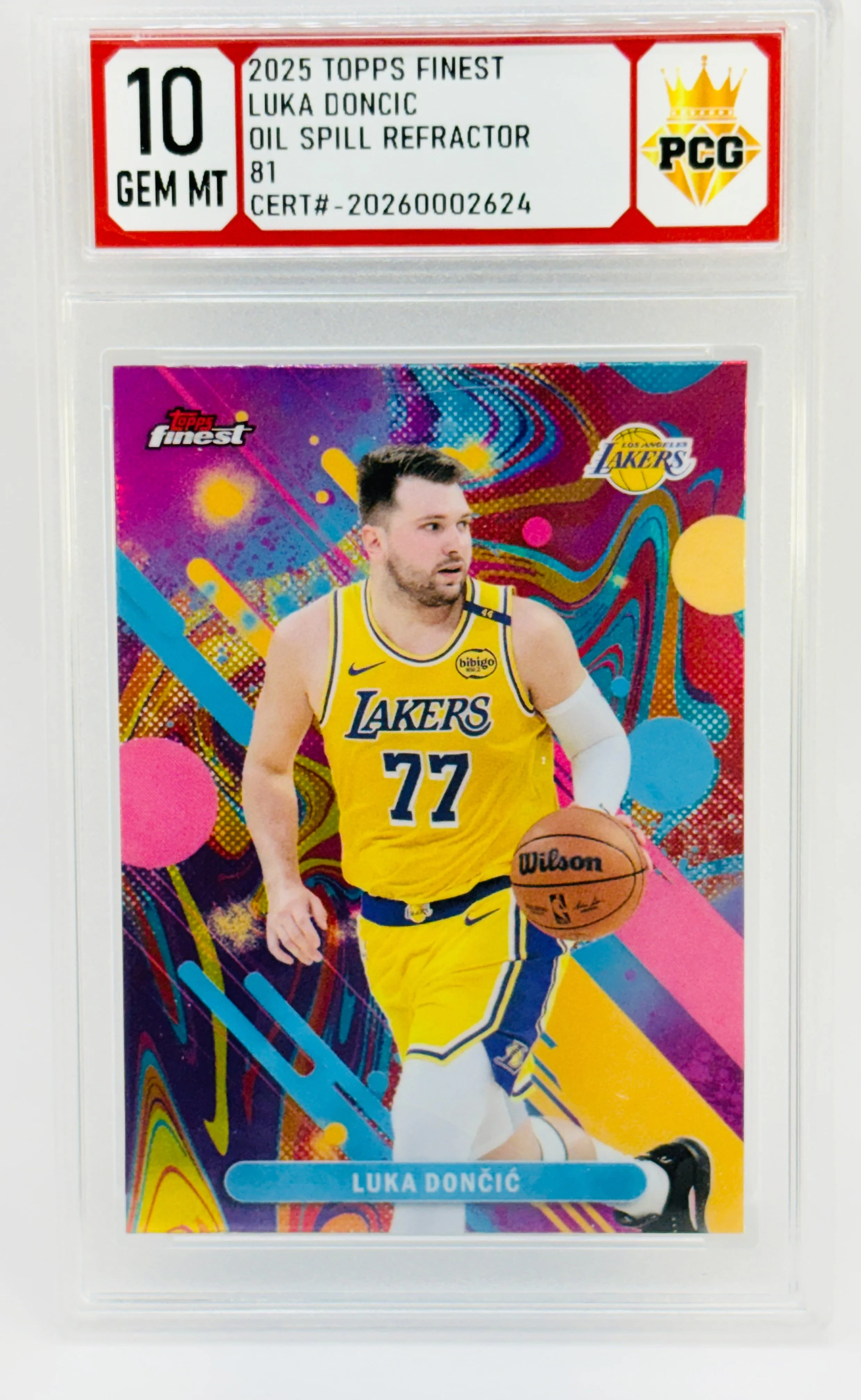 #20260002624 2025 LUKA DONIC 10 GEM MT