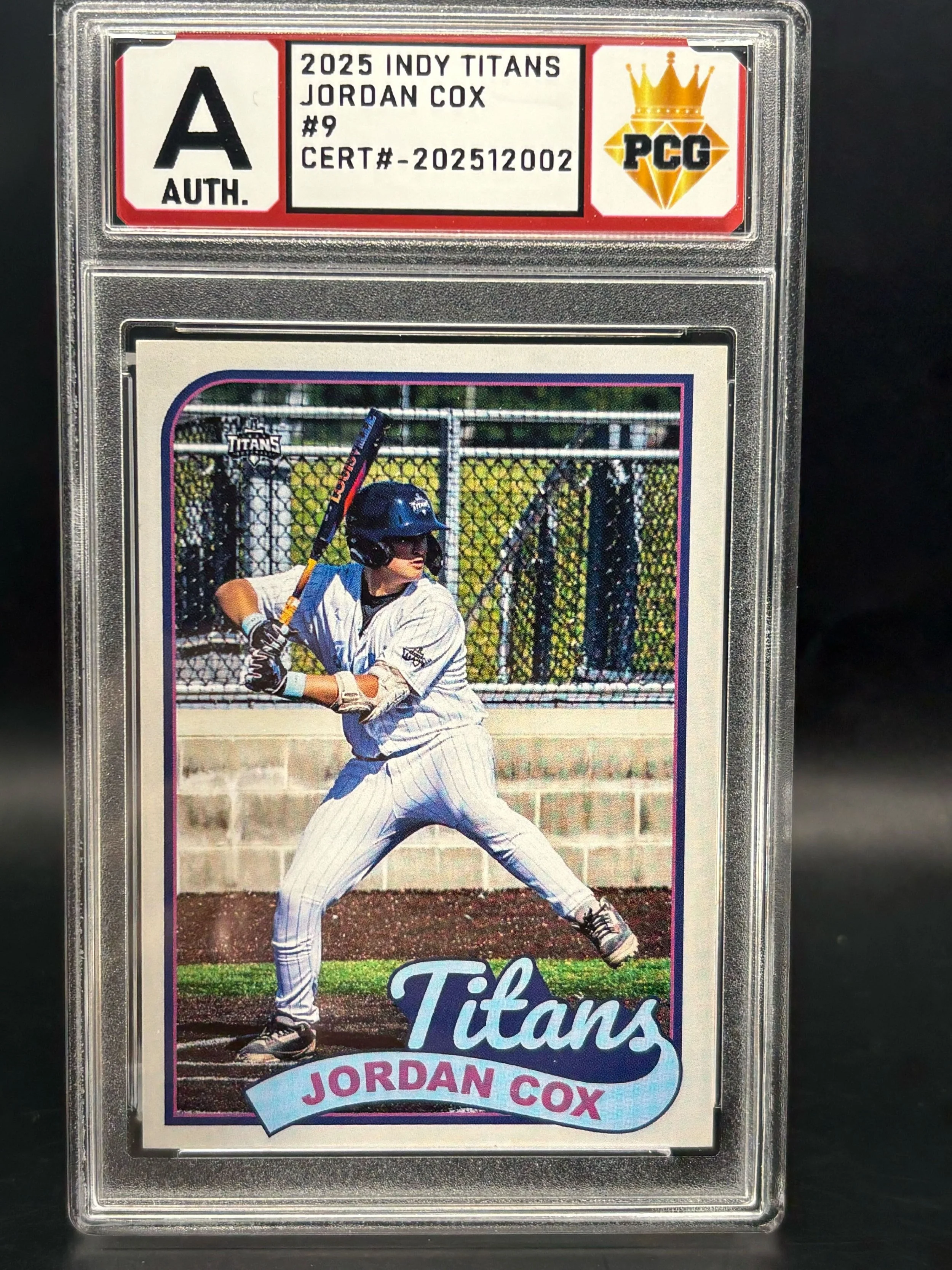 #202512002 Jordan Cox Authentic