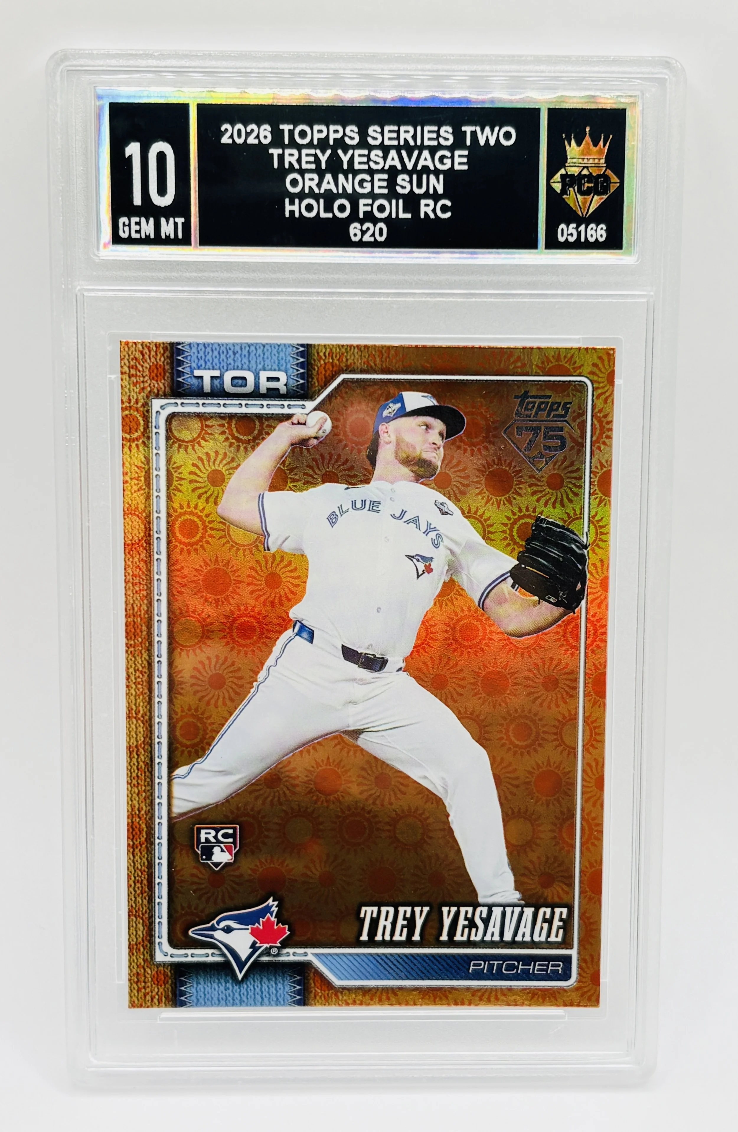 #20260005166 2026 TREY YESAVAGE 10 GEM MT