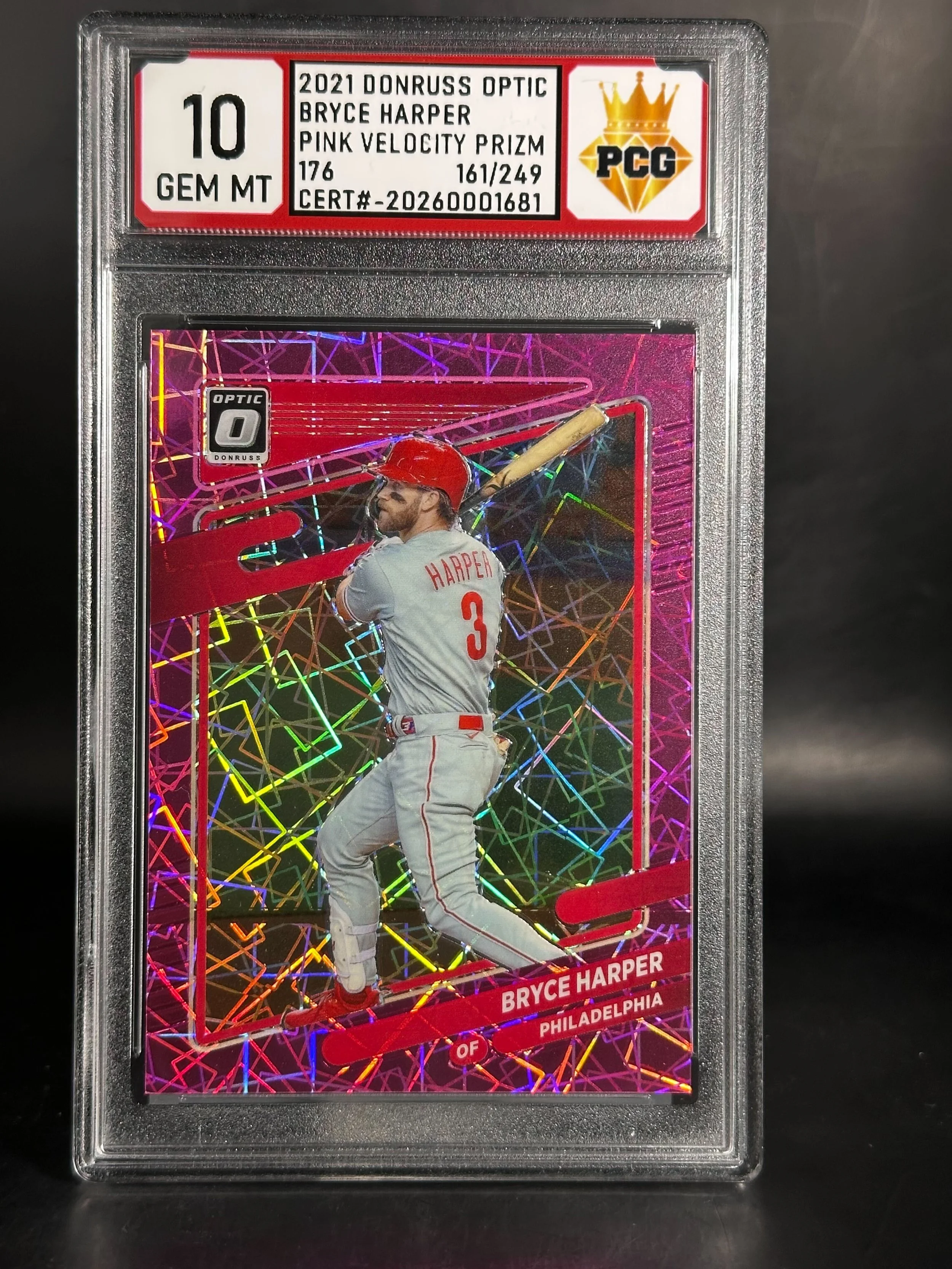 #20260001681 2021 BRYCE HARPER 10 GEM MT