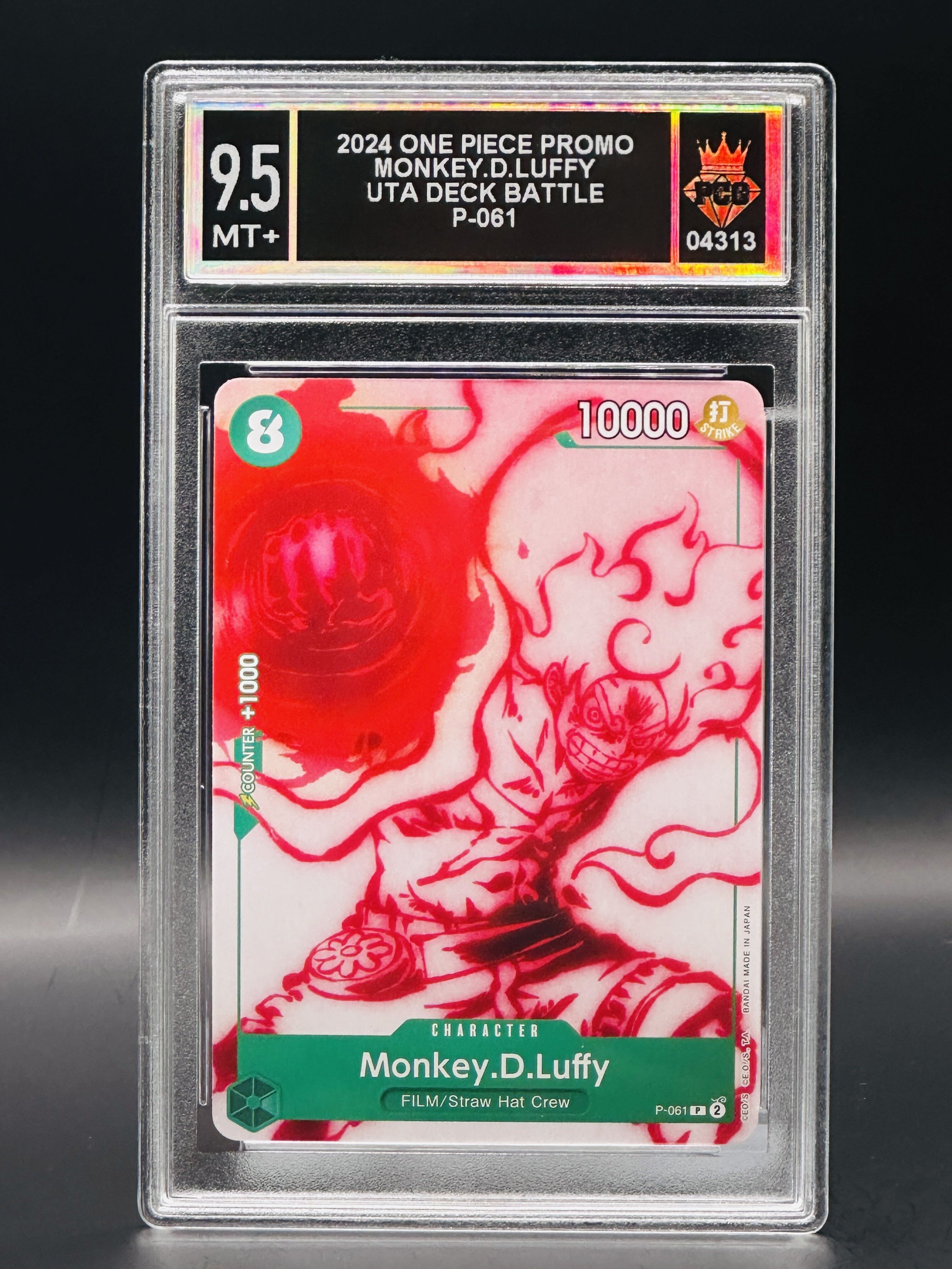 #04313 2024 MONKEY.D.LUFFY 9.5 MT+