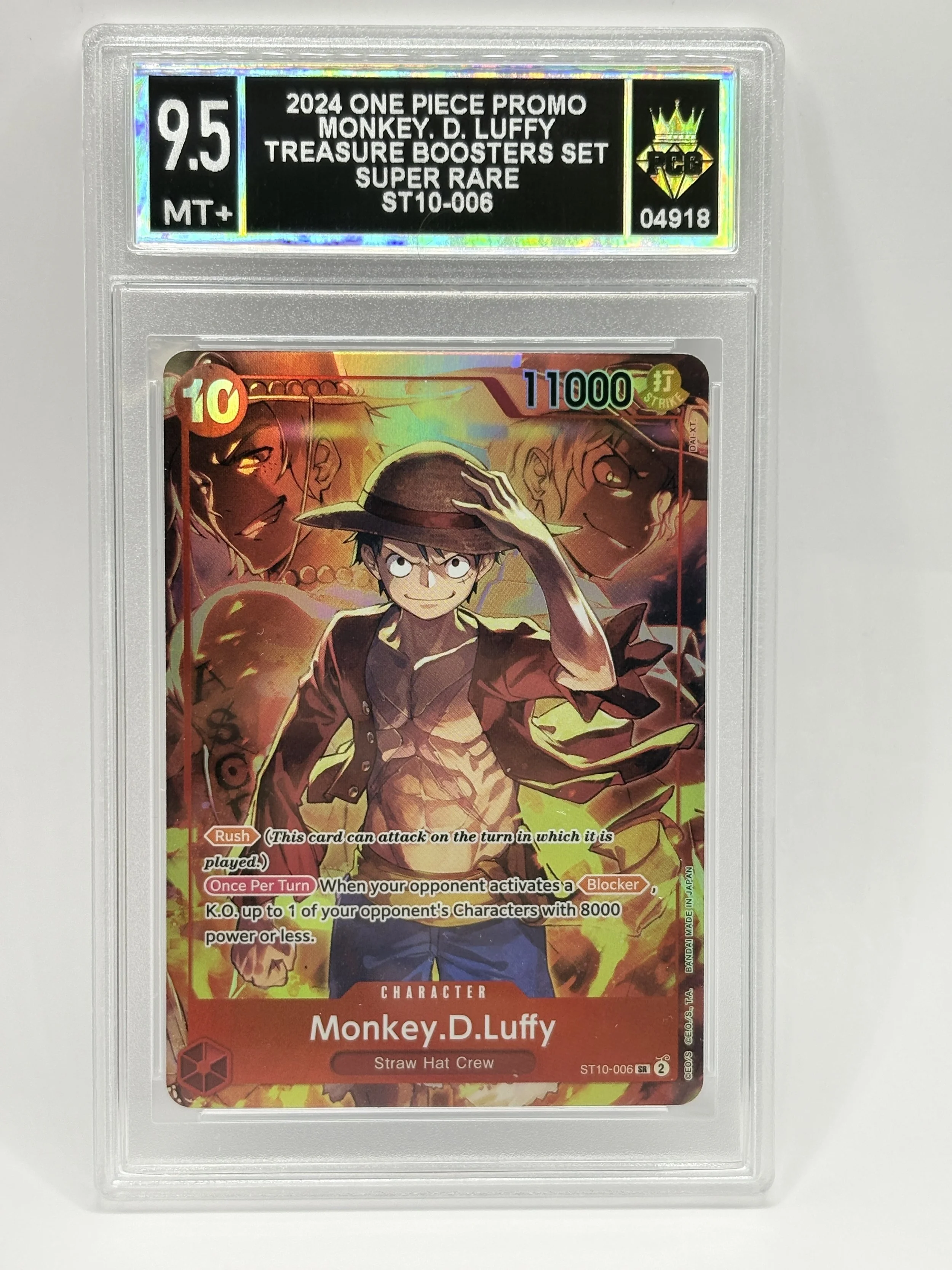 #20260004918 2024 MONKEY.D.LUFFY 9.5 MT+