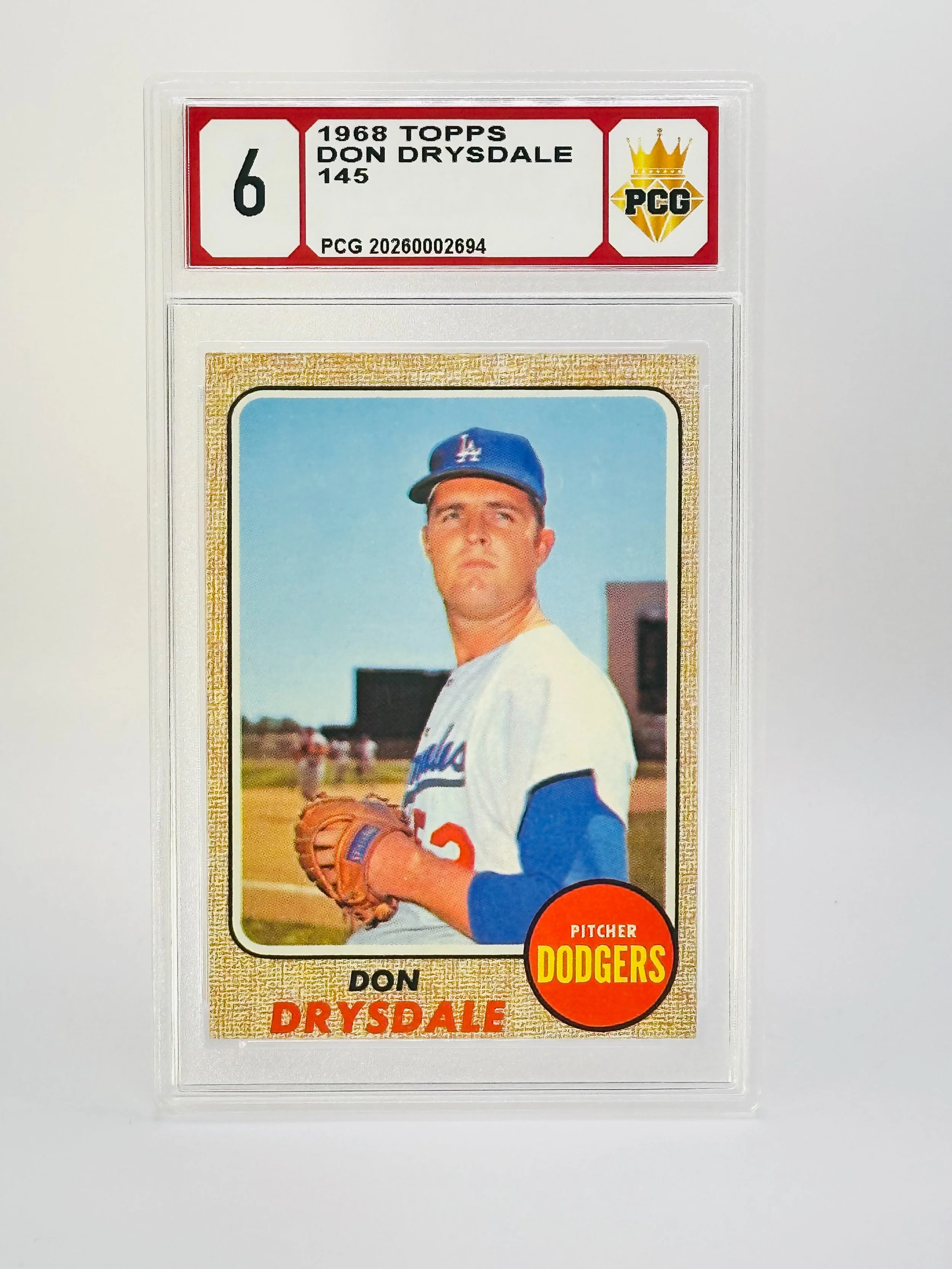 #20260002694 1968 DON DRYSDALE 6