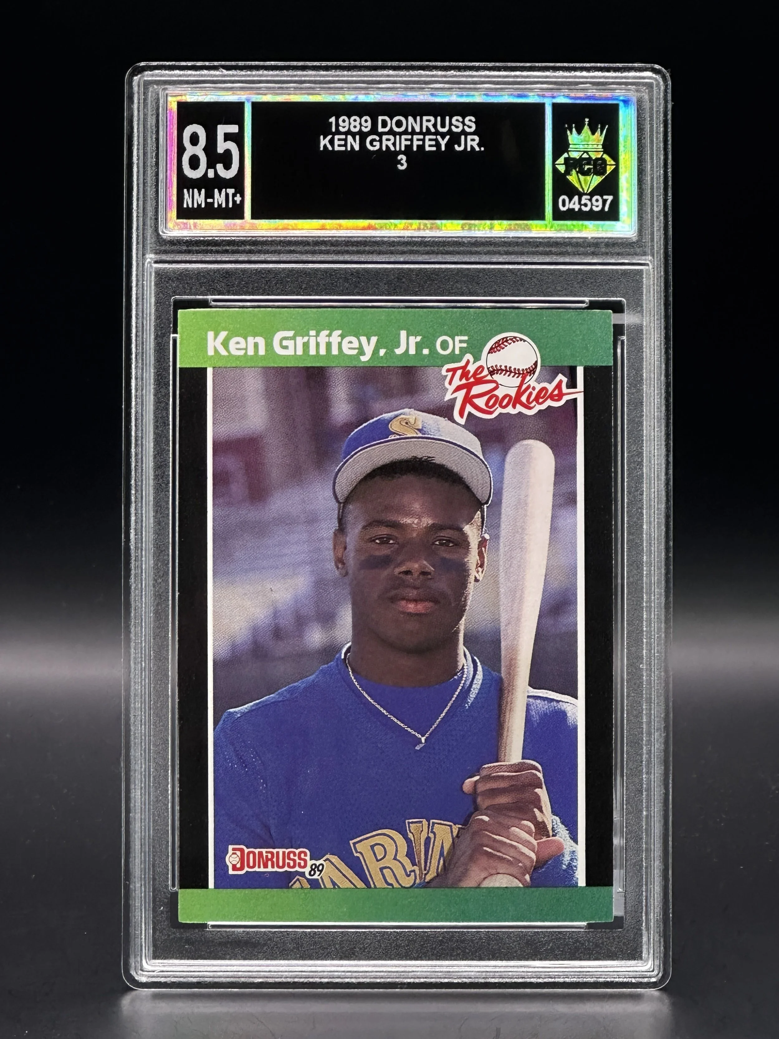 #04597 1989 KEN GRIFFEY JR. 8.5 NM-MT+