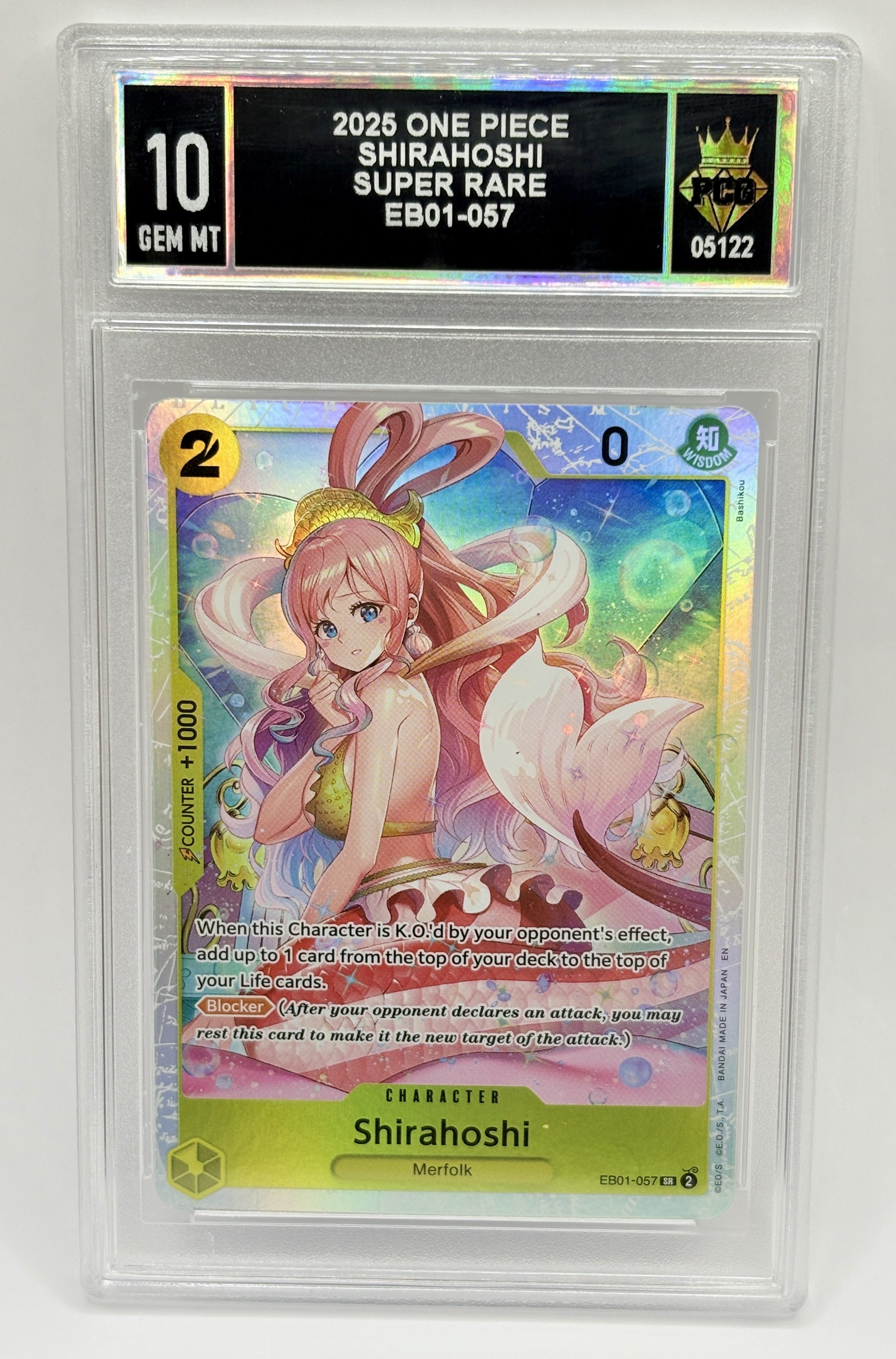 #20260005122 2025 SHIRAHOSI 10 GEM MT