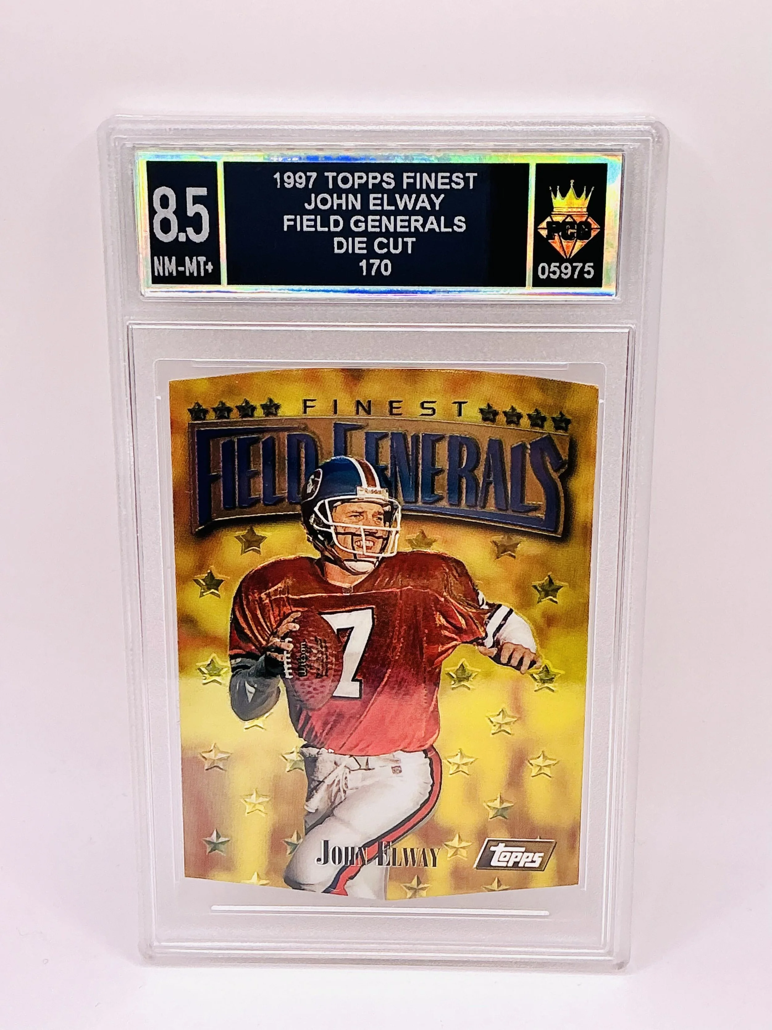 #05975 1997 JOHN ELWAY 8.5 NM-MT+