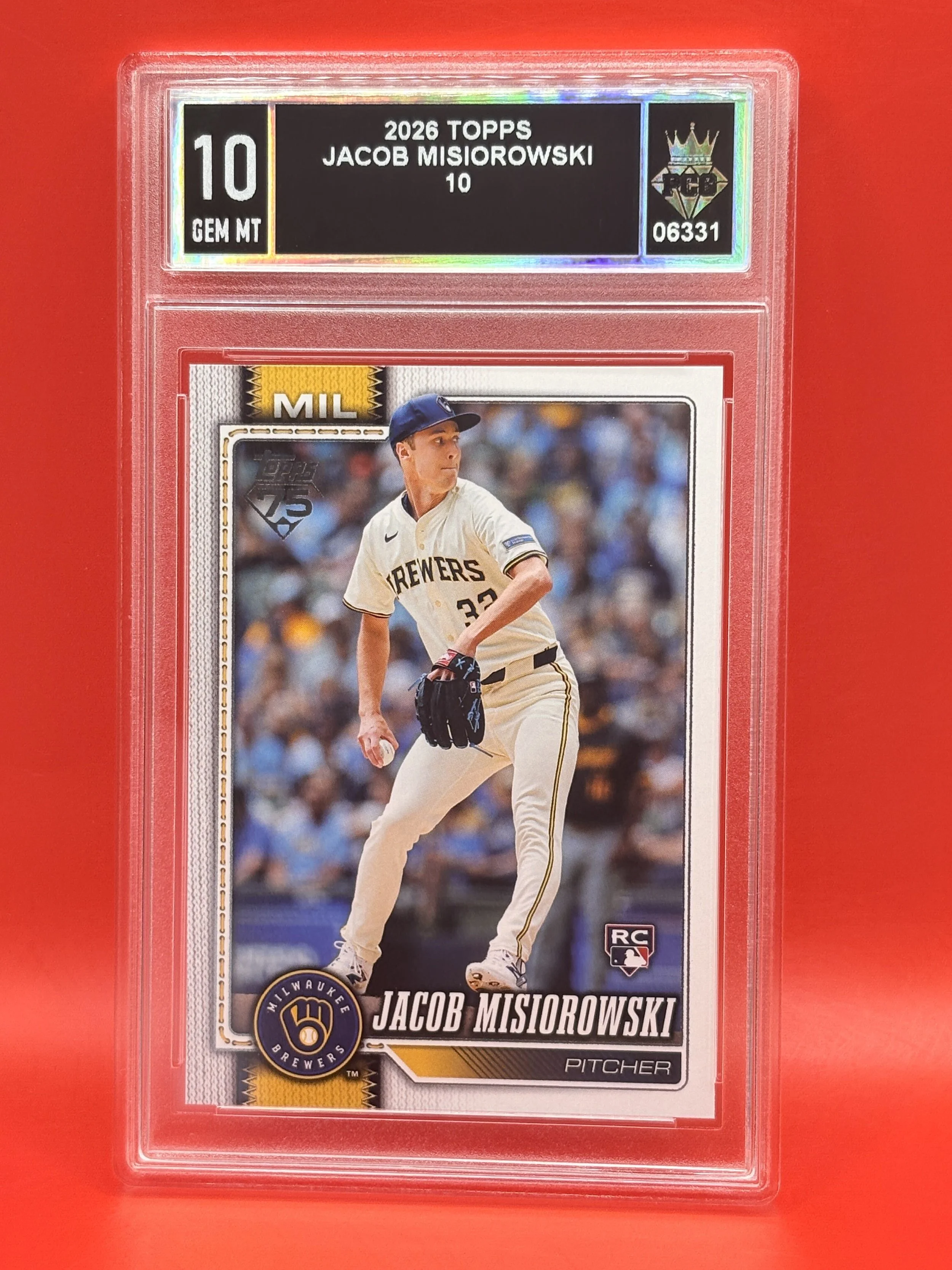 #06331 2026 JACOB MISIOROWSKI 10 GEM MT