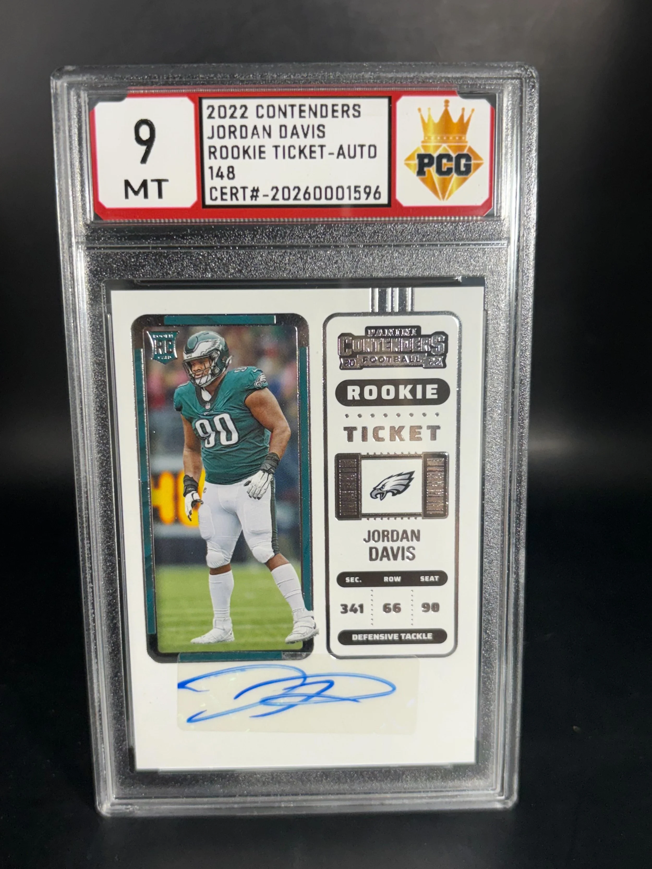 #20260001596 2022 JORDAN DAVIS 9 MT