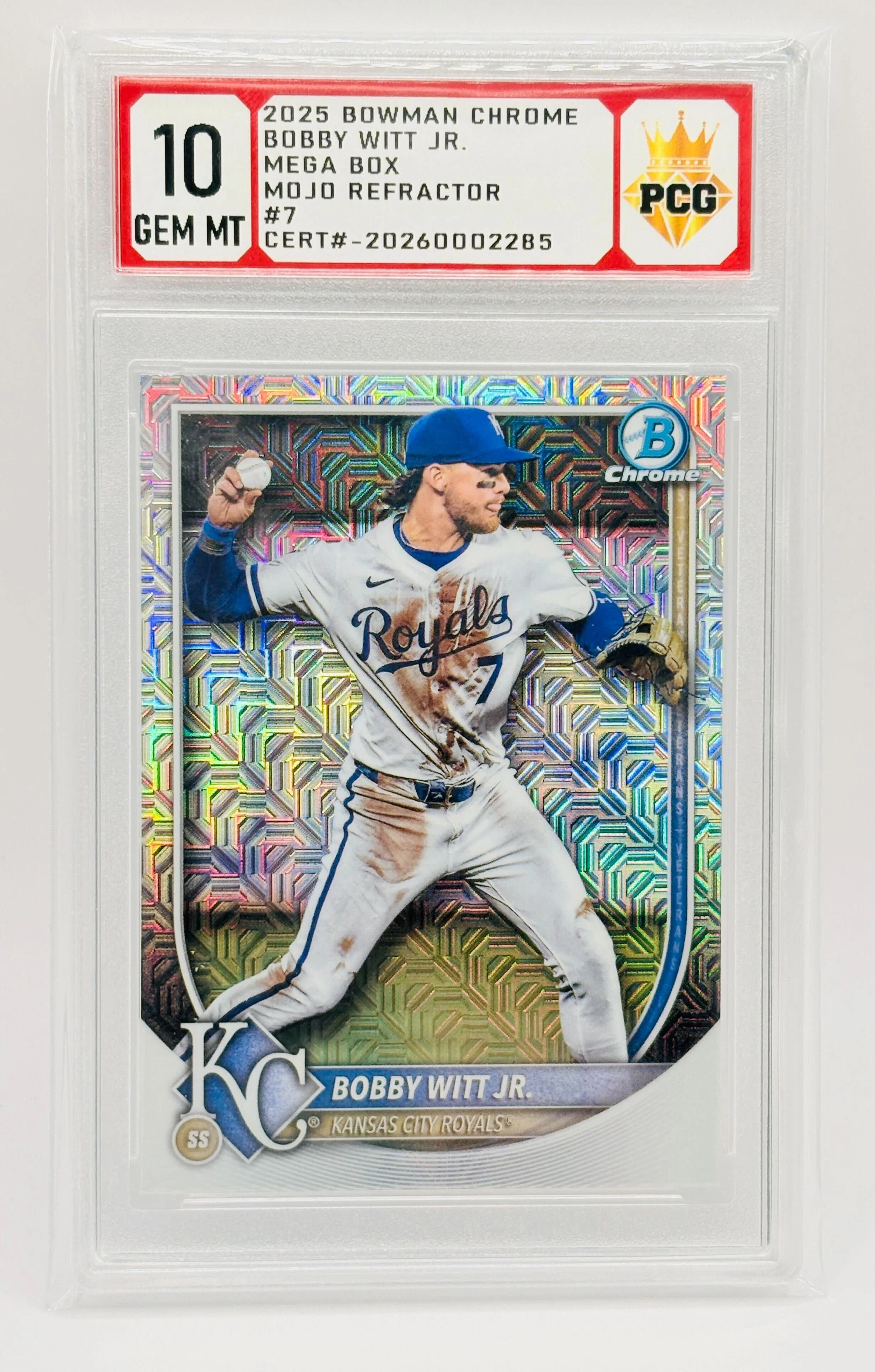 #20260002285 2025 BOBBY WITT JR. 10 GEM MT
