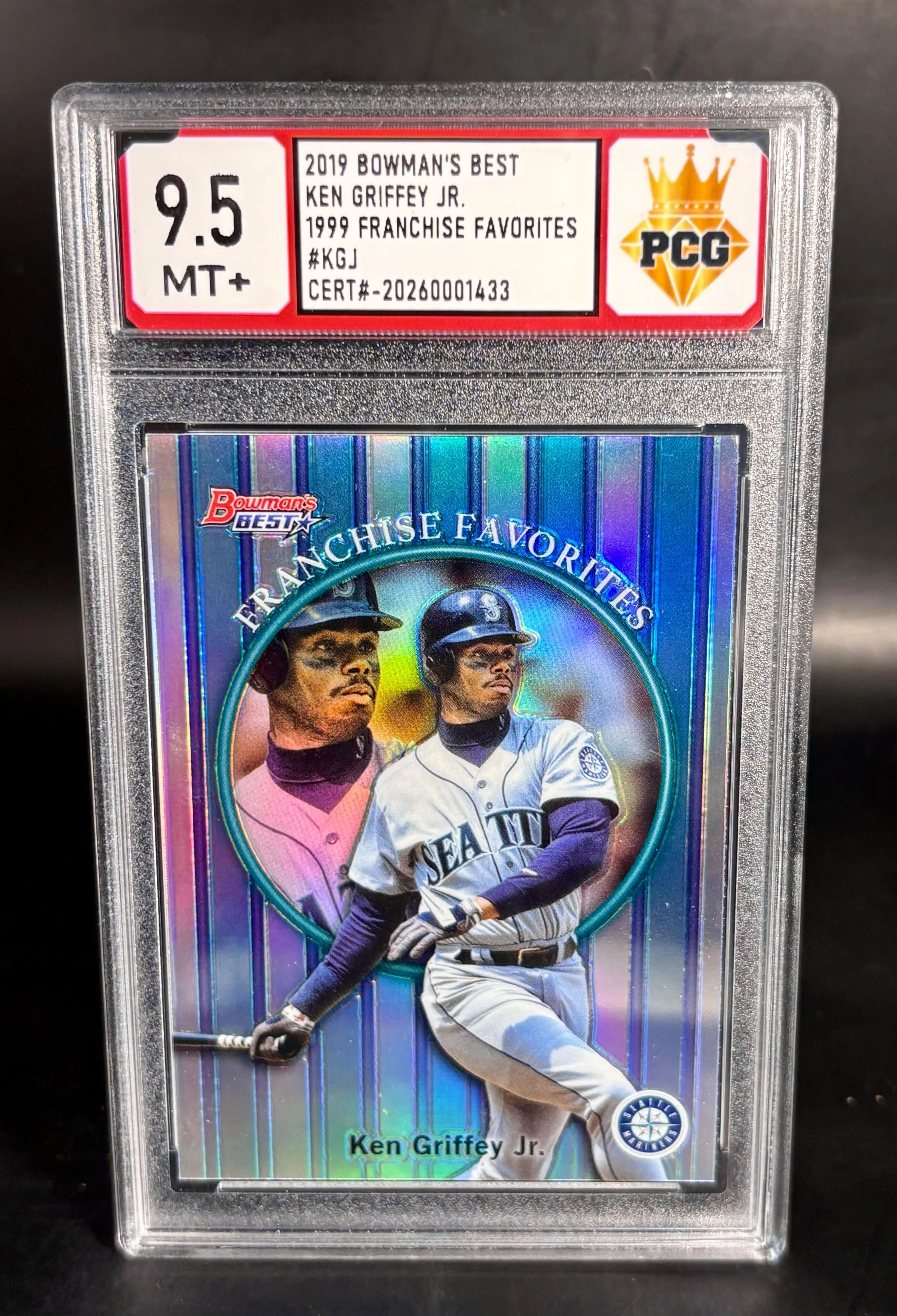 #20250001433 2019 KEN GRIFFEY JR. 9.5 MT+