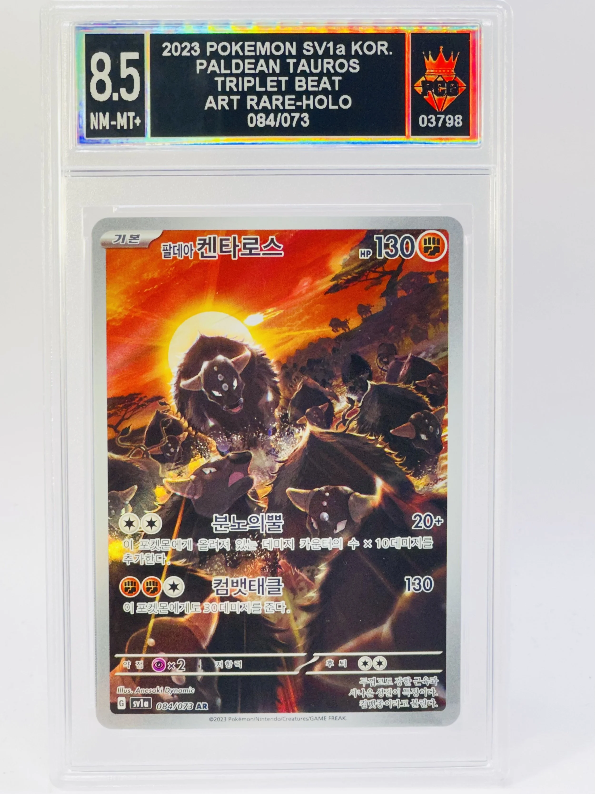 #20260003798 2023 PALDEAN TAUROS 8.5 NM-MT+