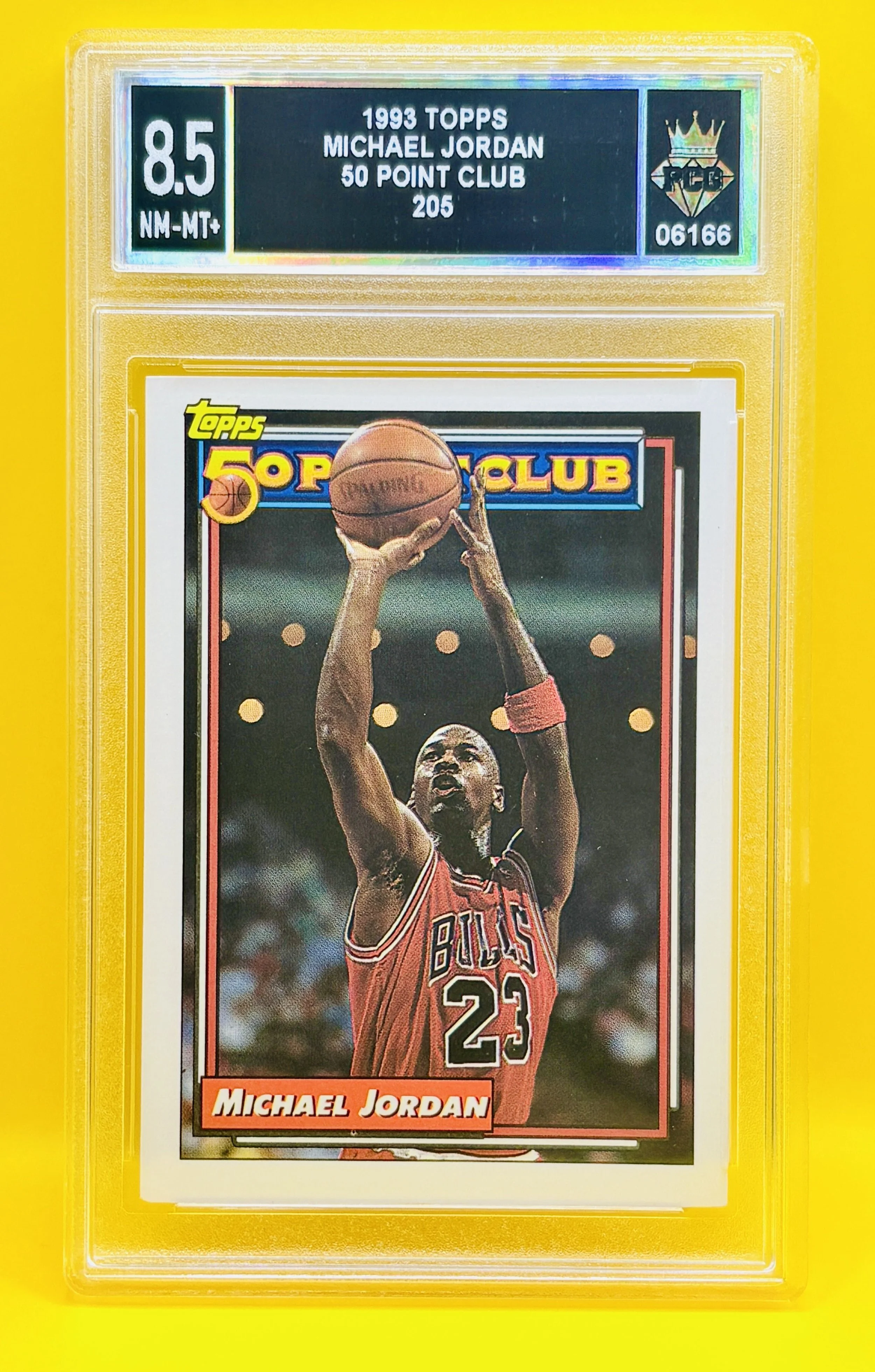 #06166 1993 MICHAEL JORDAN 8.5 NM-MT +